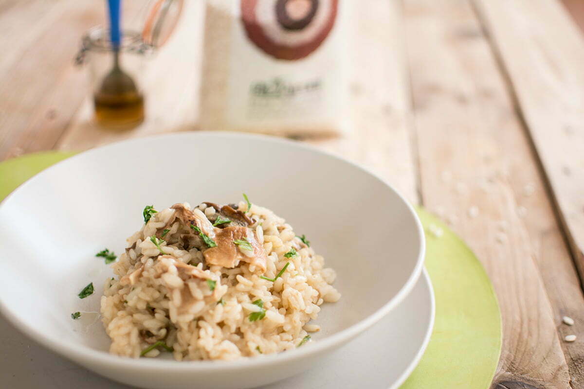 Risotto ai funghi secchi