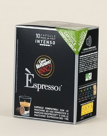 Capsule caffè espresso Gusto Intenso Compatibili Nespresso