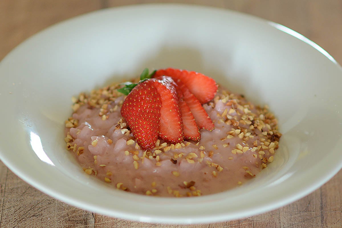 Risotto alle Fragole