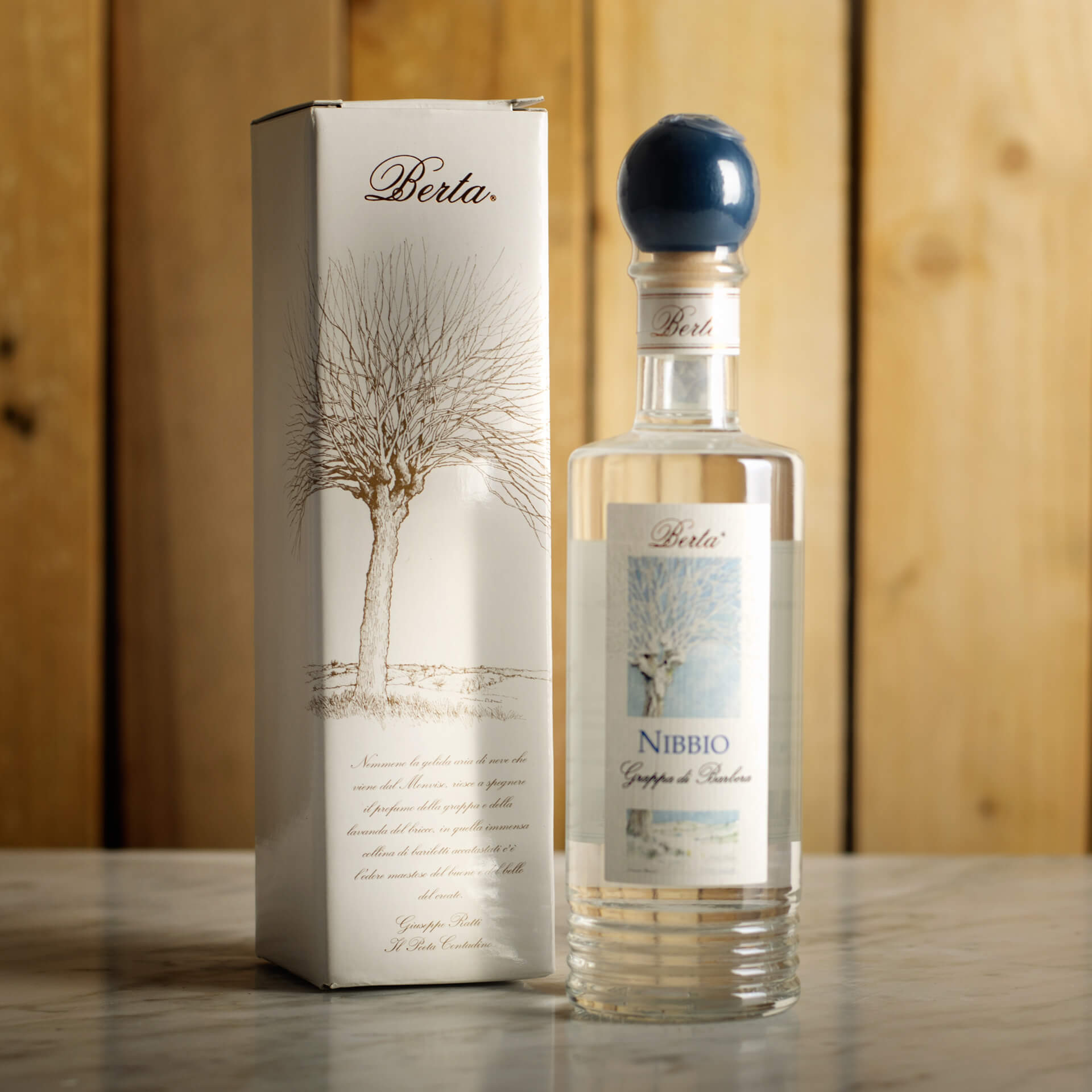 "Nibbio" Grappa Berta 20cl