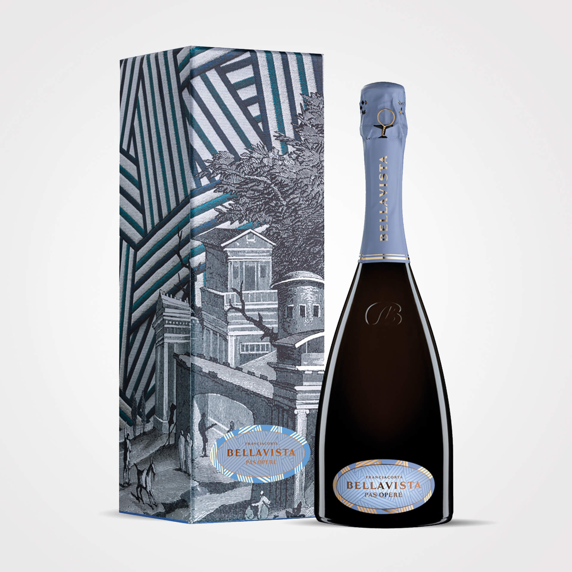 Bellavista Franciacorta Pas Harvest Operé with Case Bellavista Franciacorta Pas Harvest Operé with Case