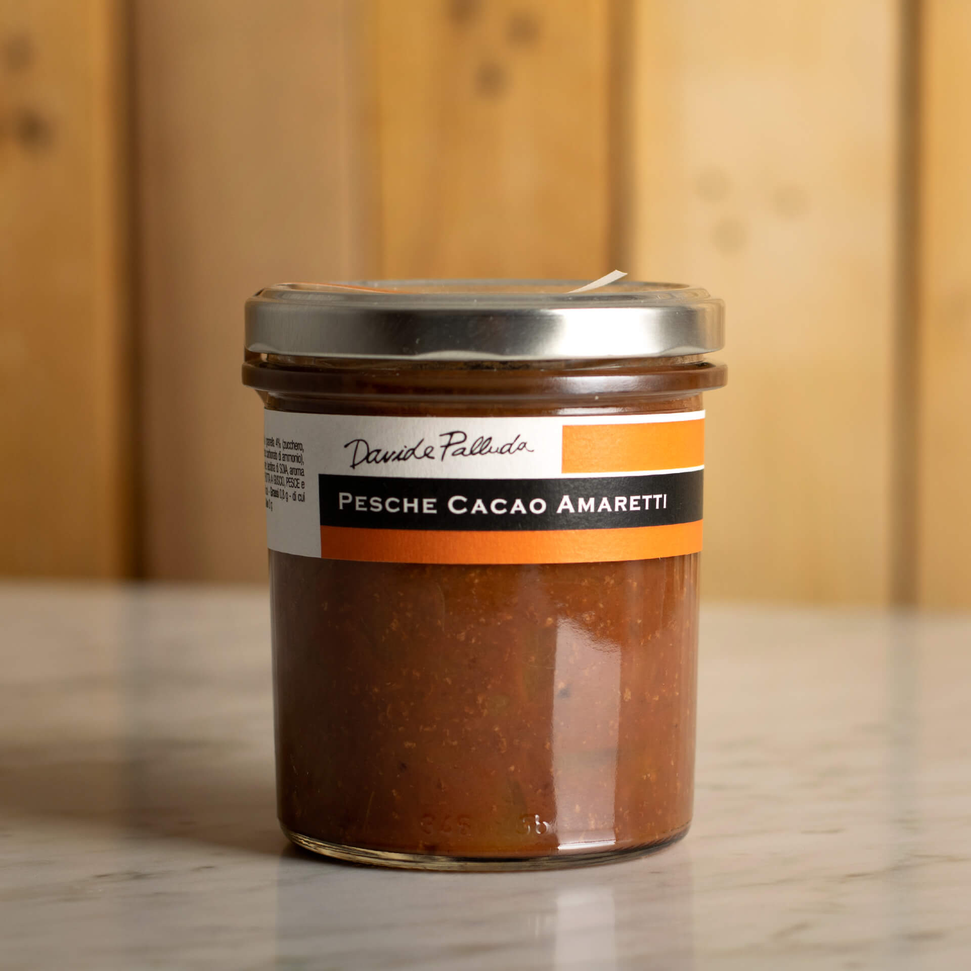 Pesche cacao e amaretti