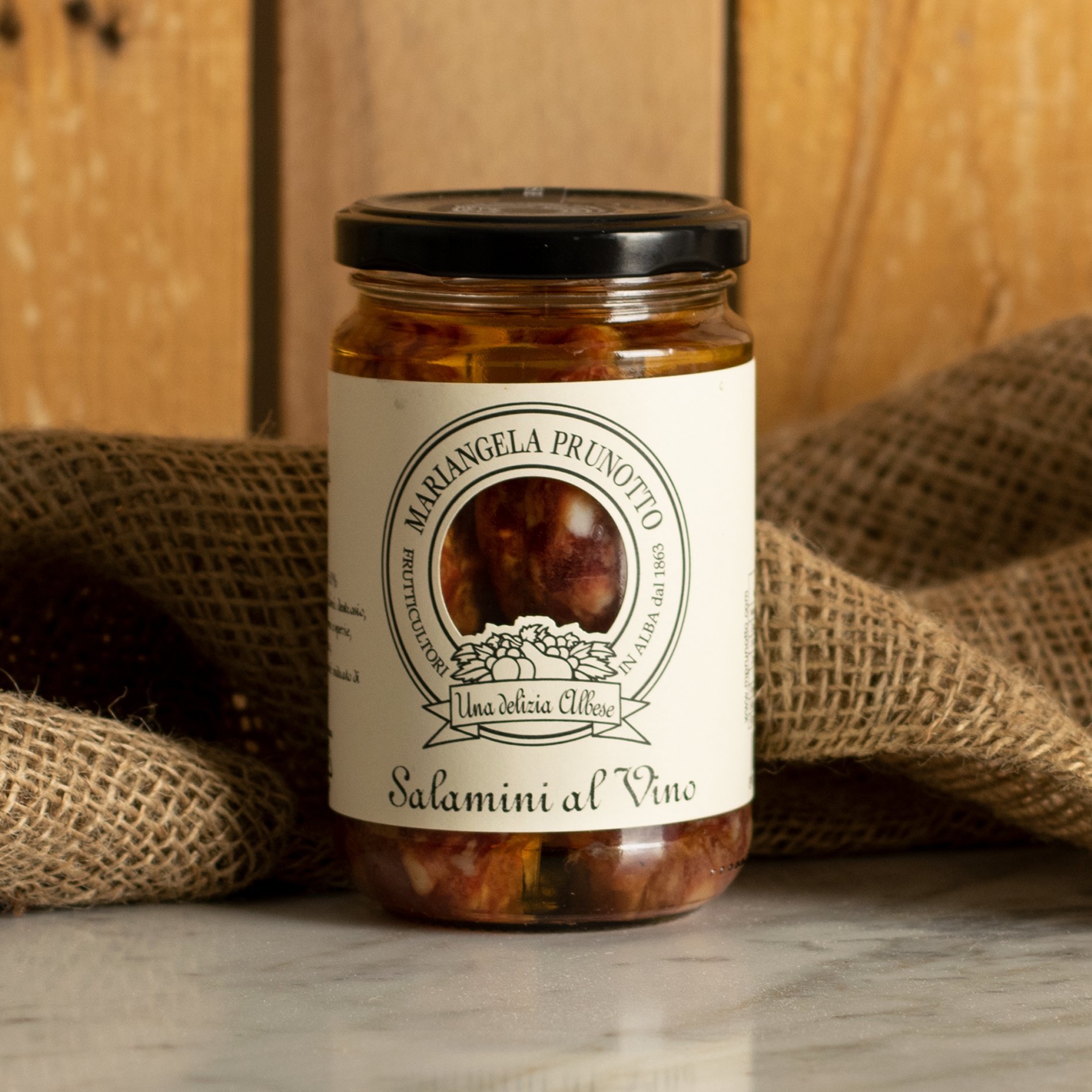 Kleine Salami mit Barolo 280 g Kleine Salami mit Barolo 280 g