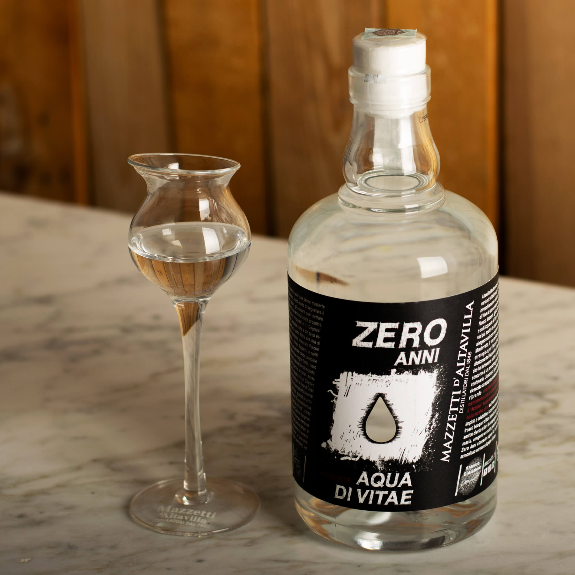 Arzente Aqua di Vitae Zero anni Mazzetti