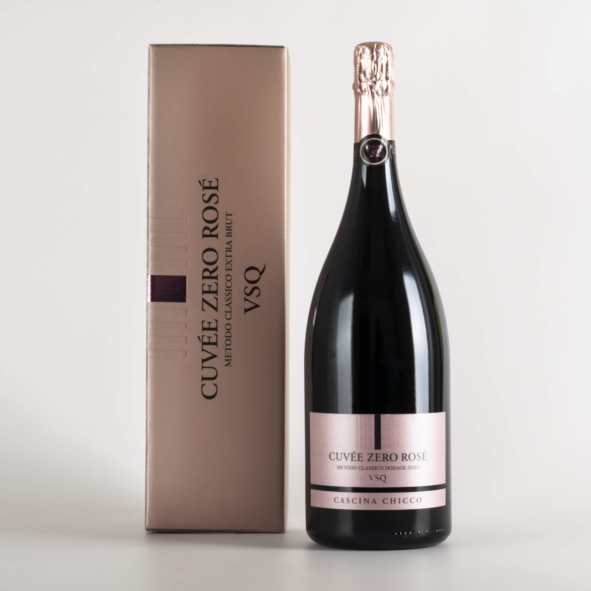 Sparkling Wine Classic Method Rosé Extra Brut Cuvée Zero 2020 Magnum