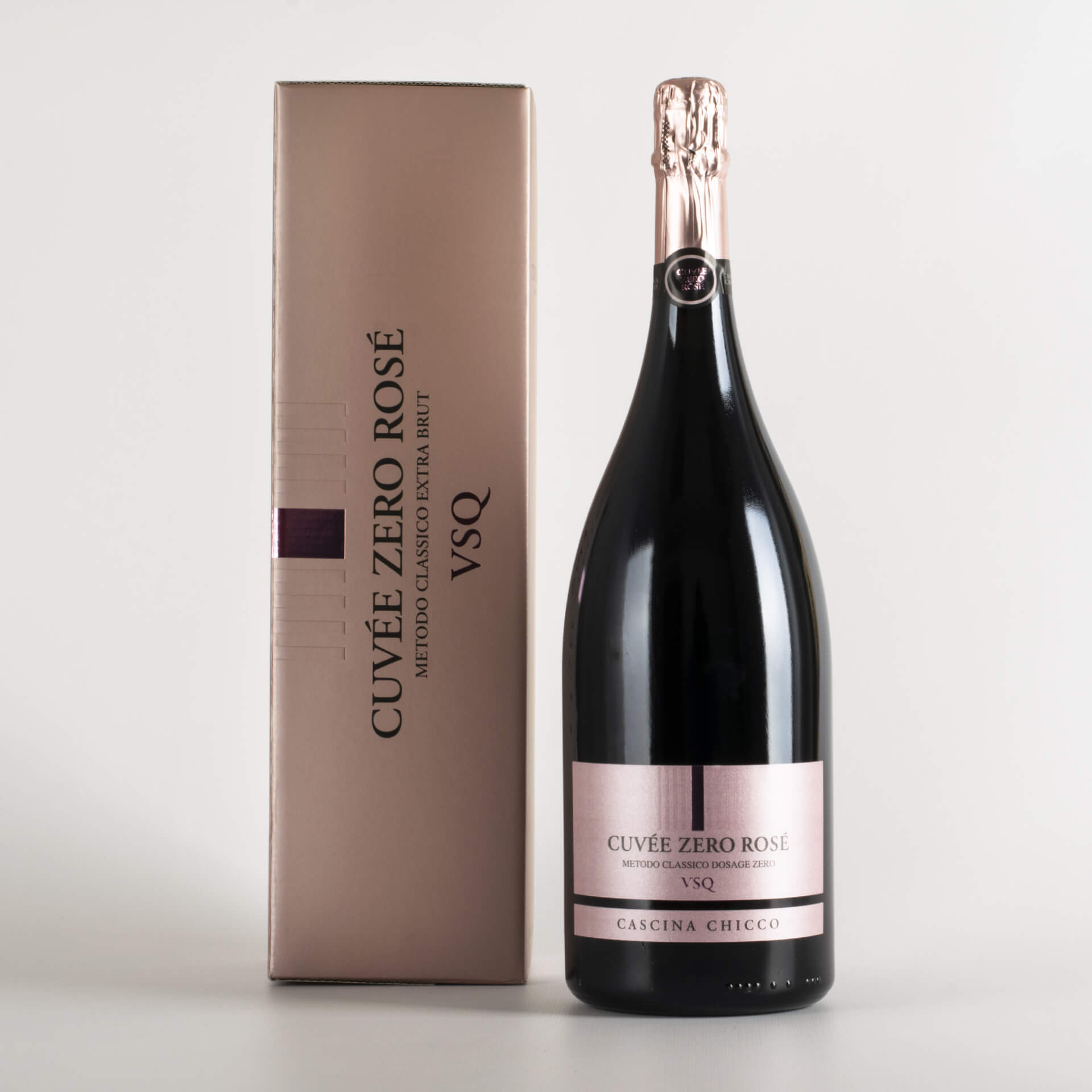 Spumante Metodo Classico Rosé Extra Brut Cuvée Zero 2020 Magnum