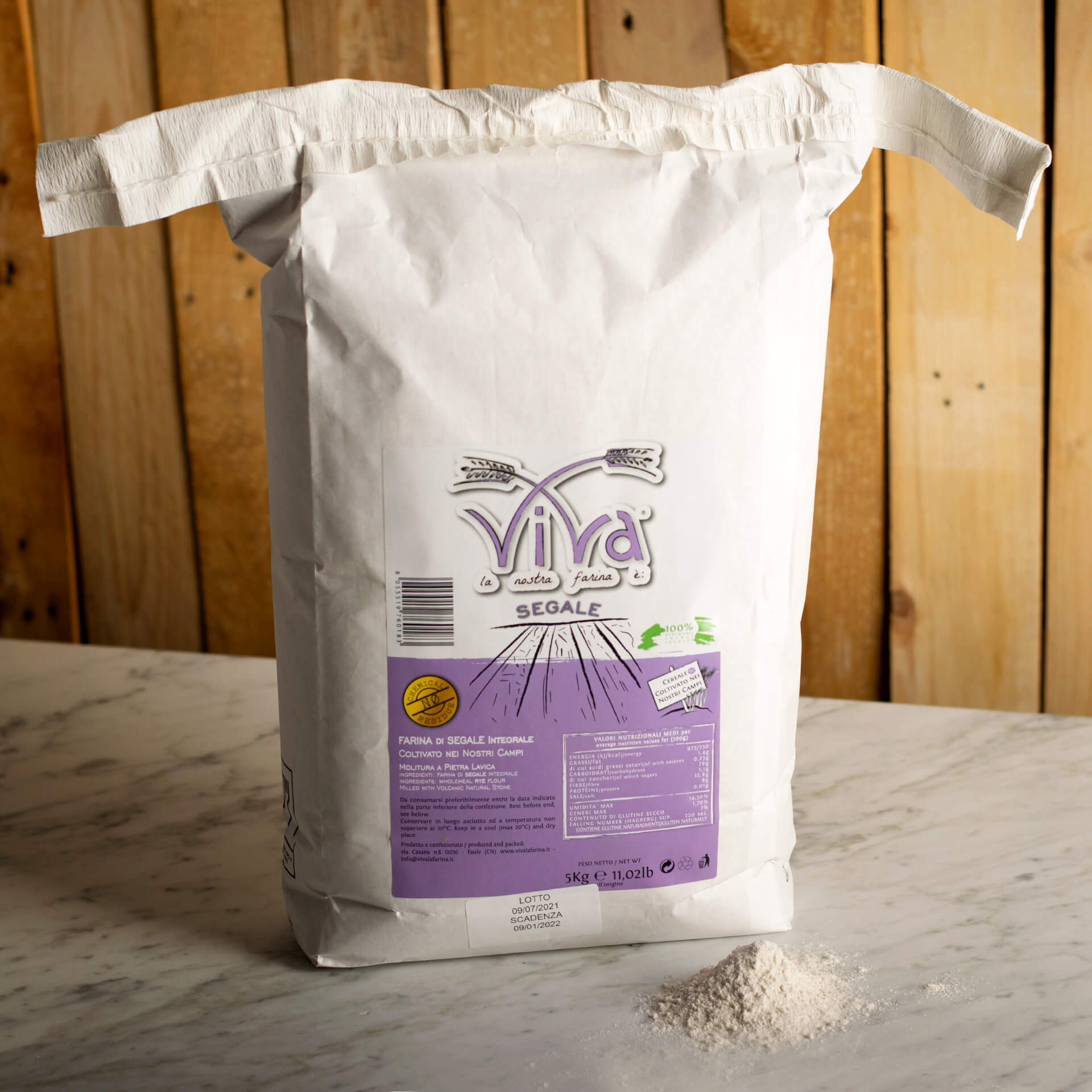 Wholemeal Rye Flour 5 kg