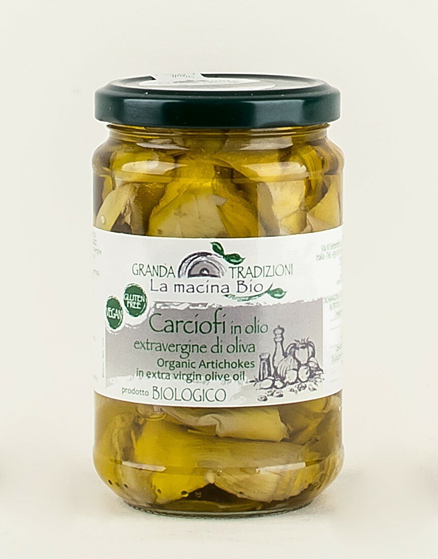Artichokes in Organic Extra Virgin Olive Oil