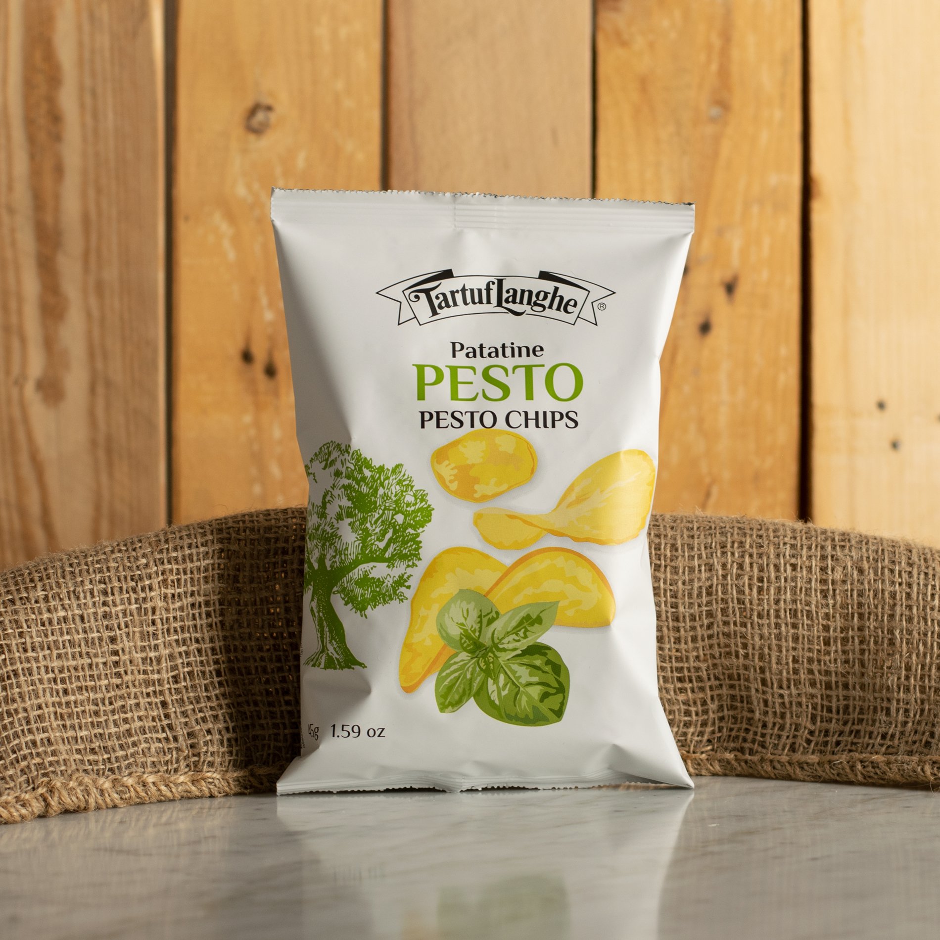Patatine al Pesto 45g Patatine al Pesto 45g