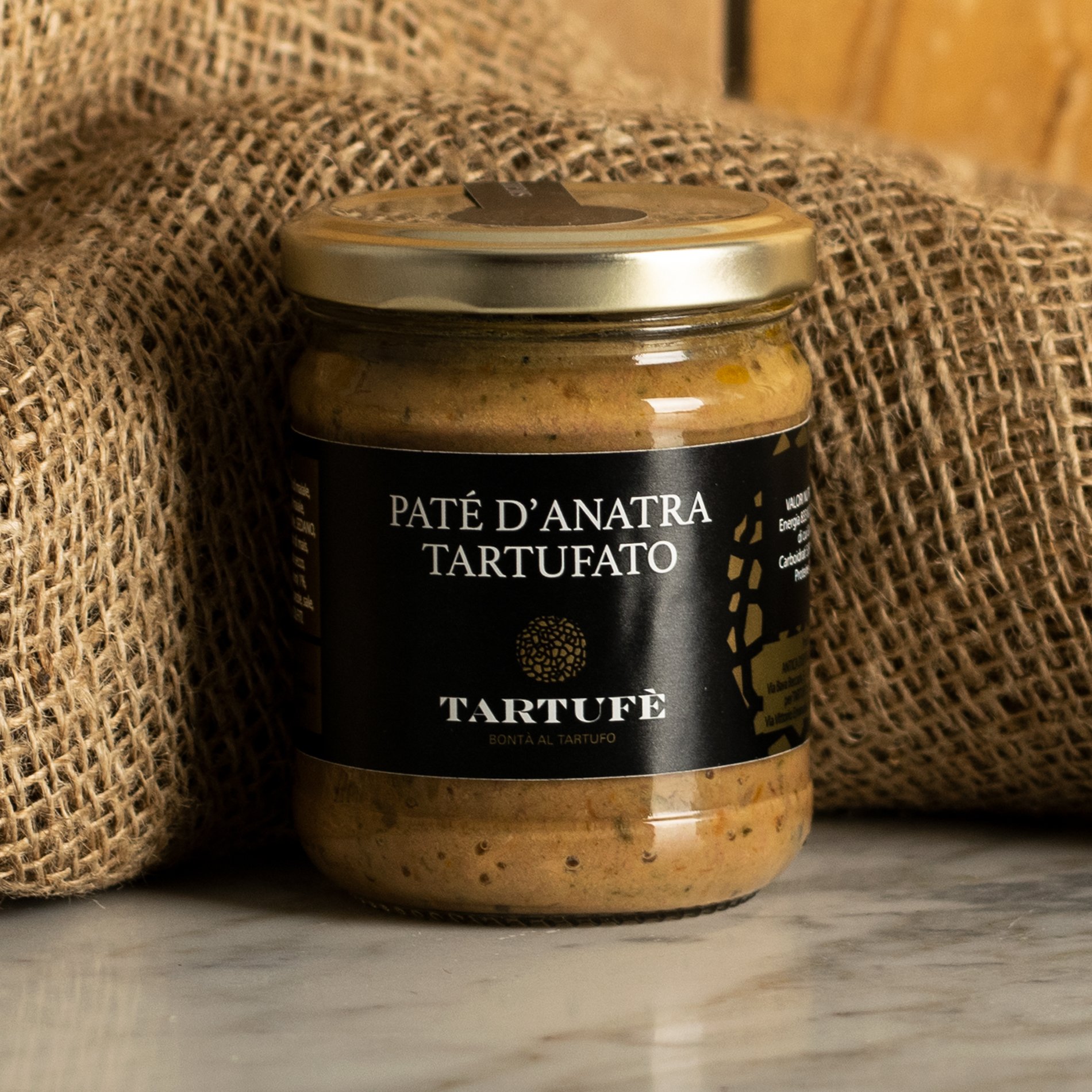 Patè d'anatra al Tartufo 180g