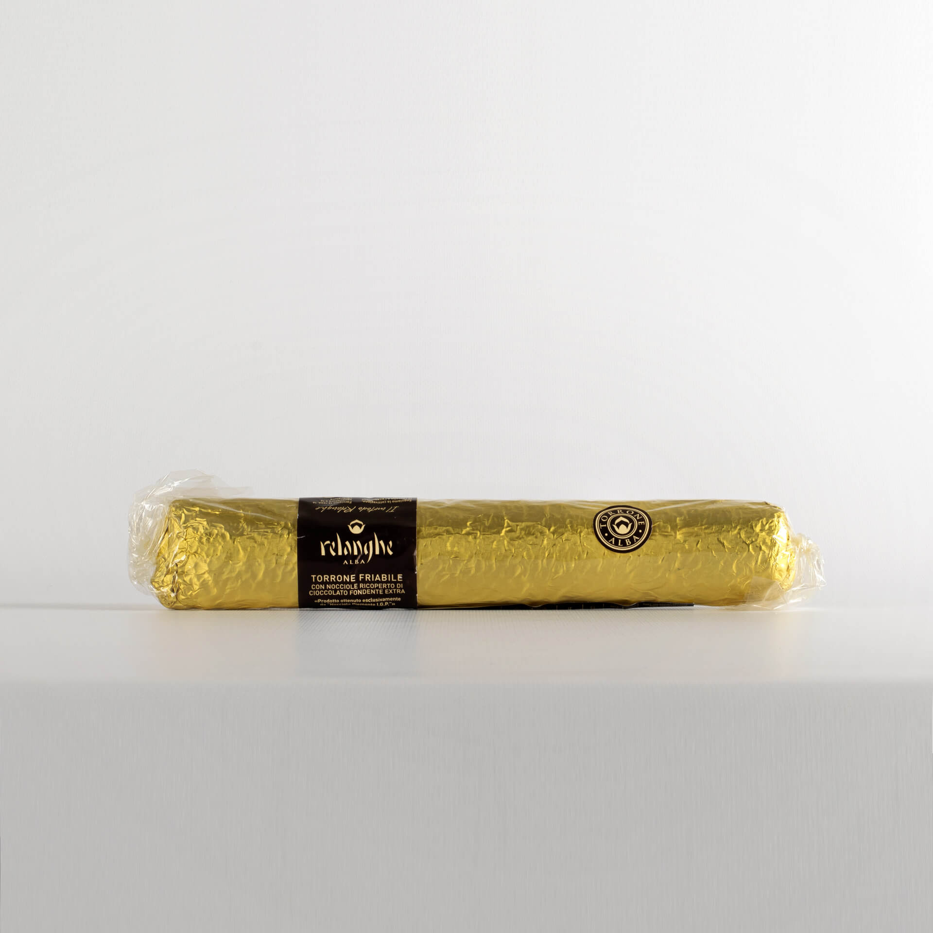 Tronchetto - Nougat with Piedmont Hazelnuts I.G.P Covered with Chocolate 250gr