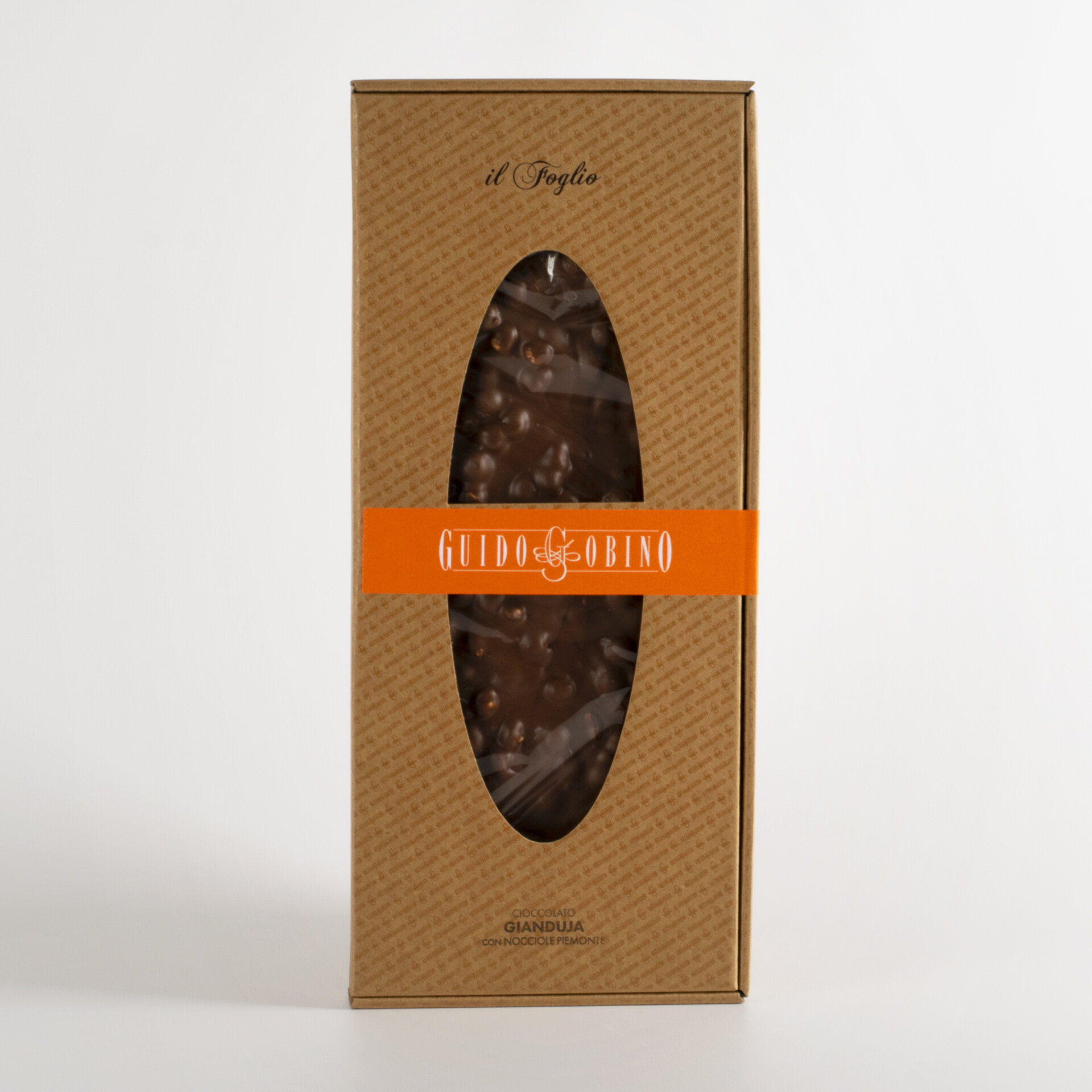 Extra Fine Gianduja Chocolate Sheet with Piedmont Hazelnut I.G.P. 1kg