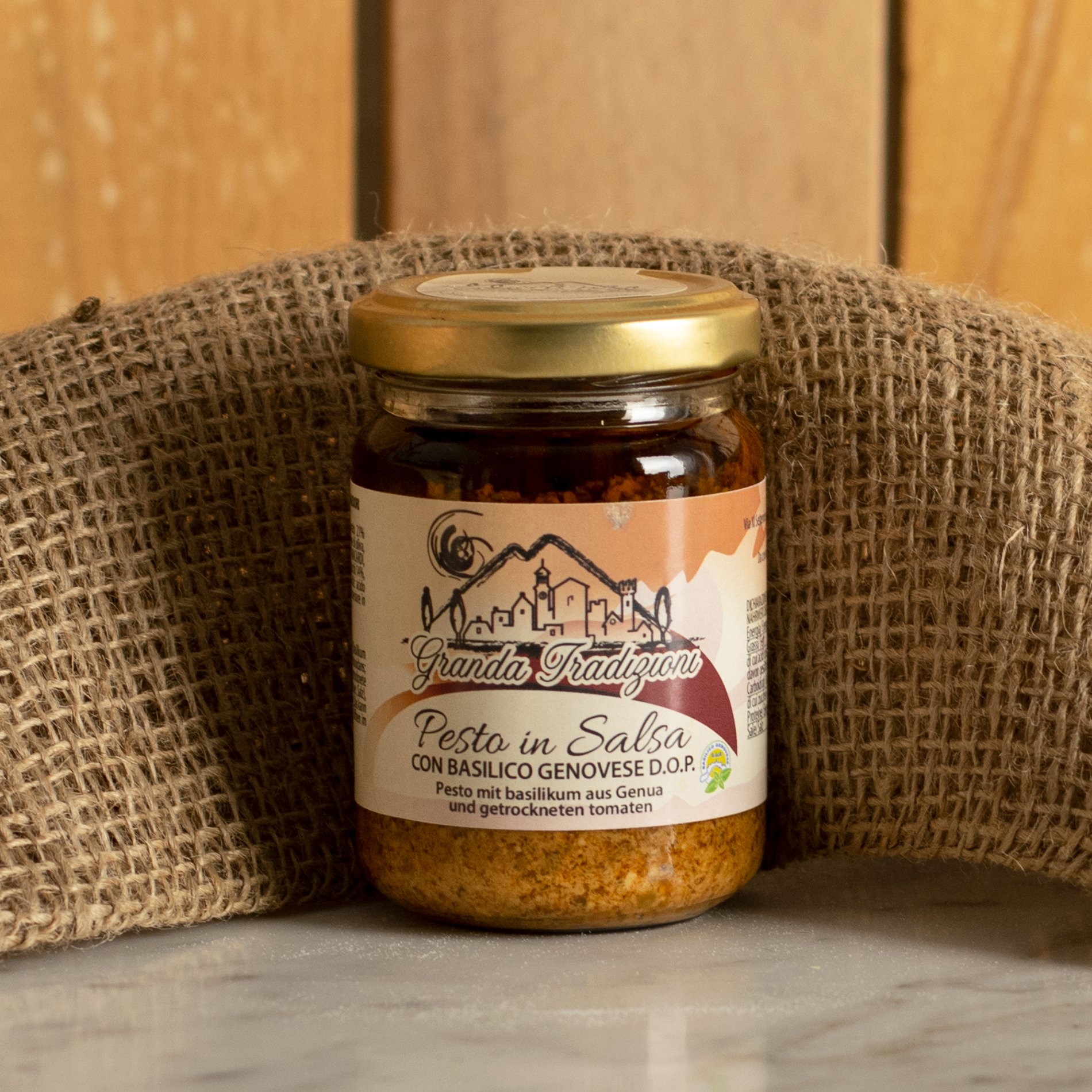 Pesto Rosso con Basilico