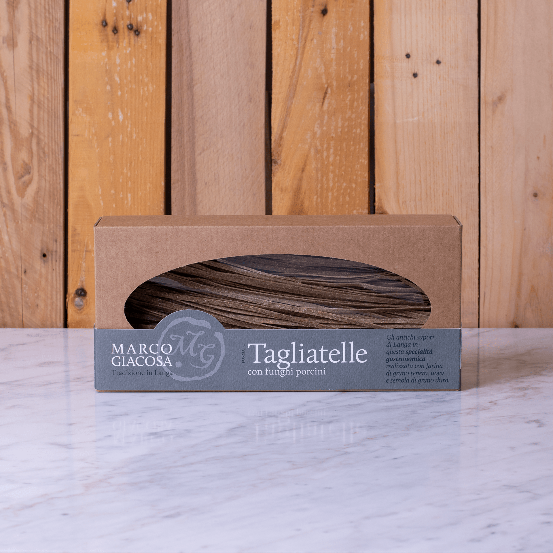 Tagliatelle with porcini mushrooms Marco Giacosa