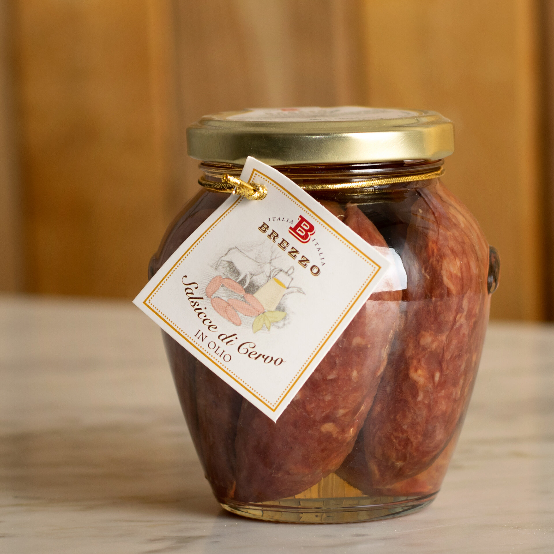 Venison Sausages in Seed Oil