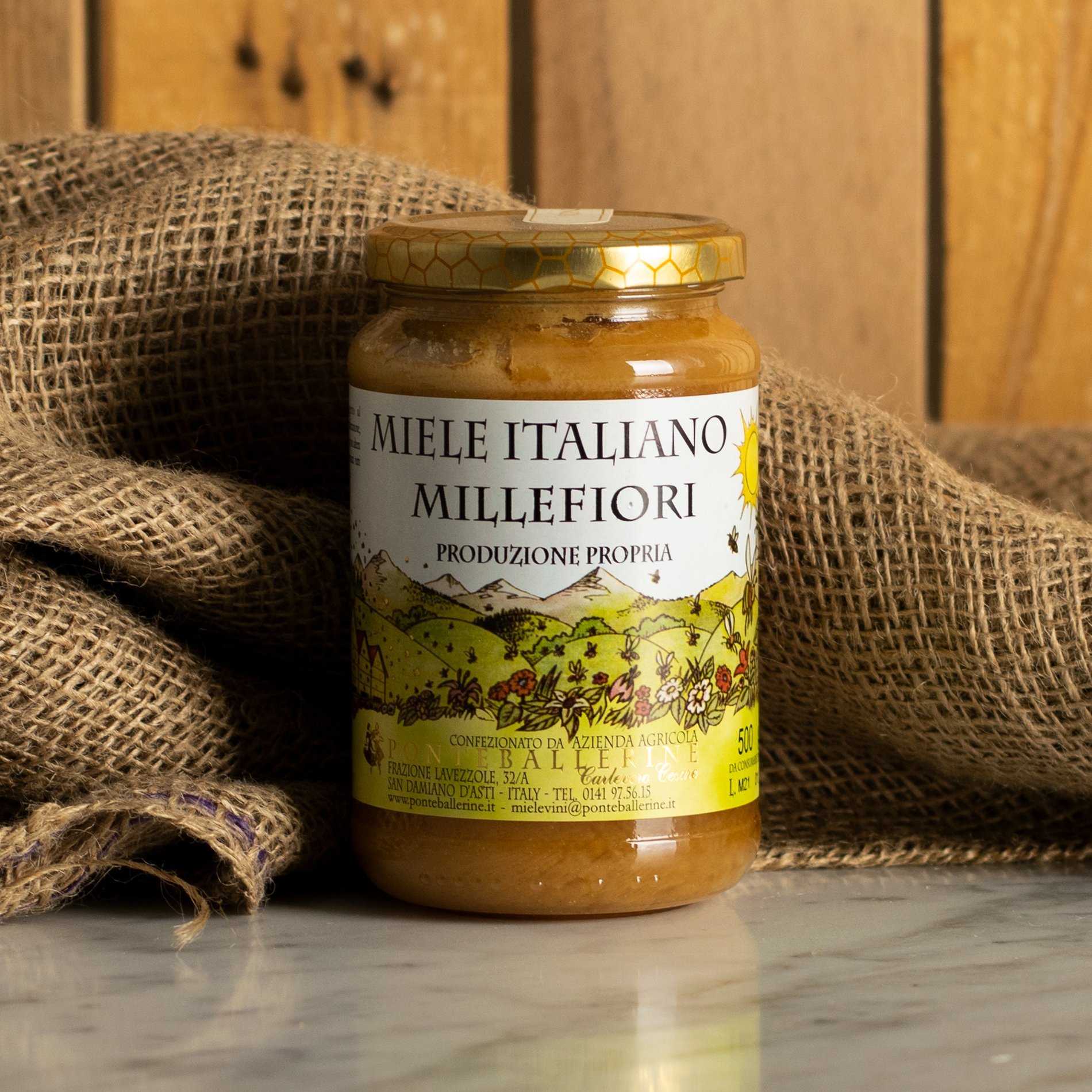 Miele Millefiori 500g PonteBallerine Miele Millefiori 500g PonteBallerine