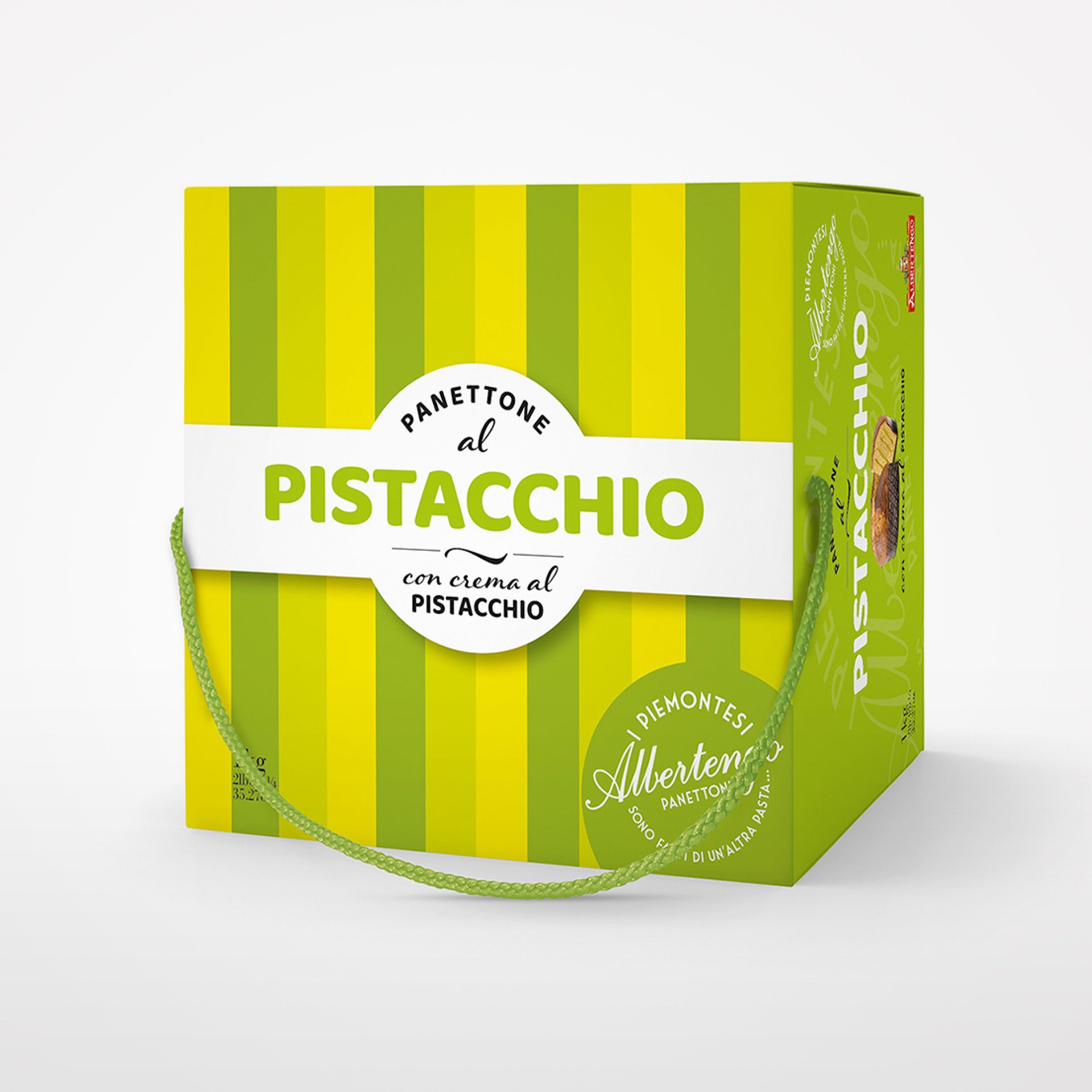 Pistazien-Panettone-Schachtel