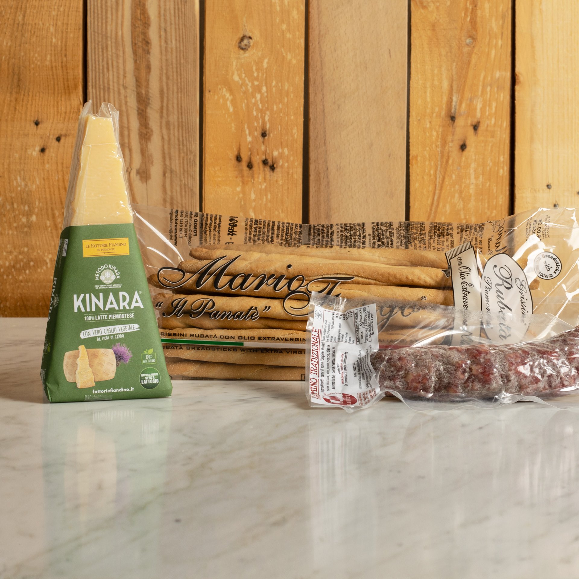 Aperitivo di Linda formaggio e salame