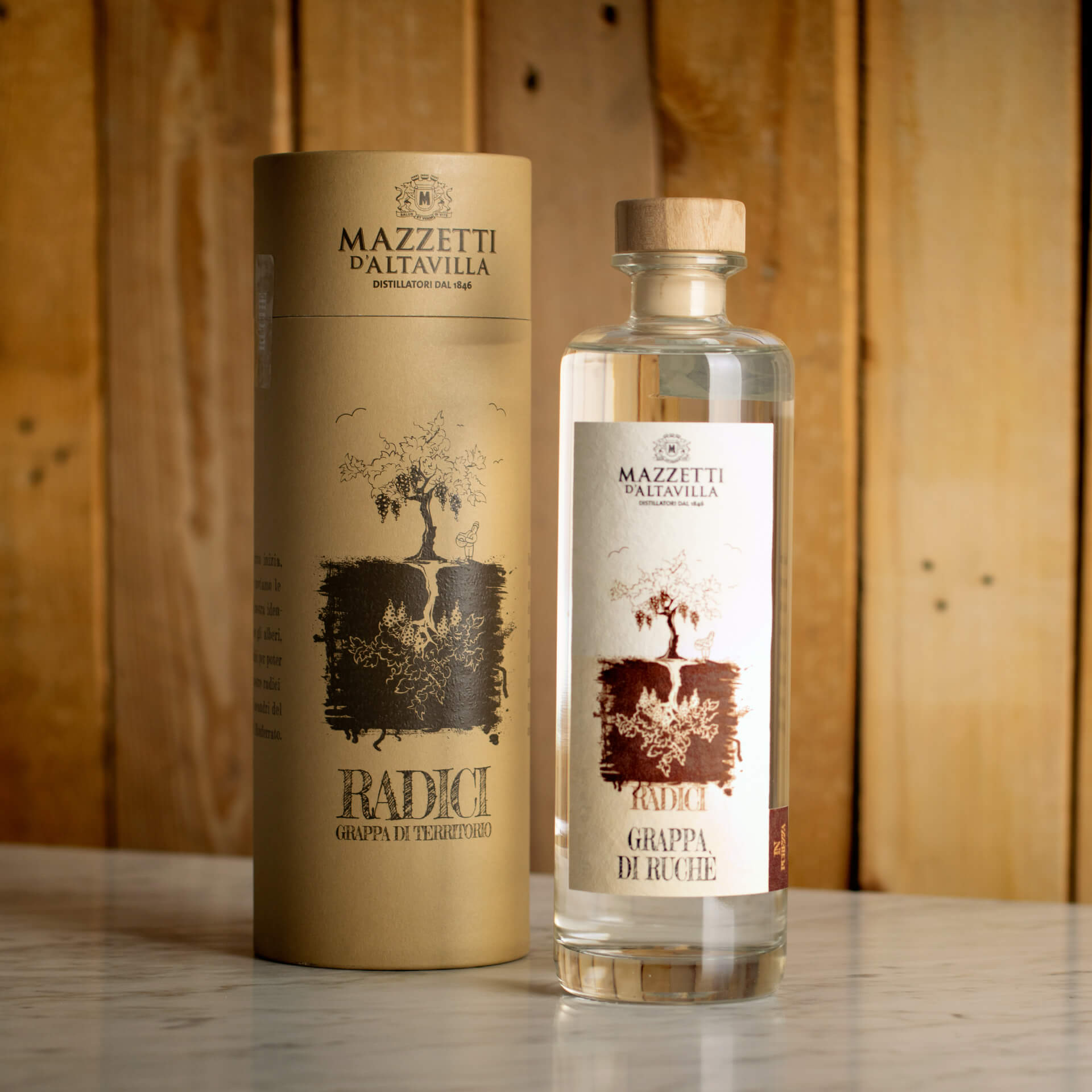 Grappa di Ruchè Radici in Tubo