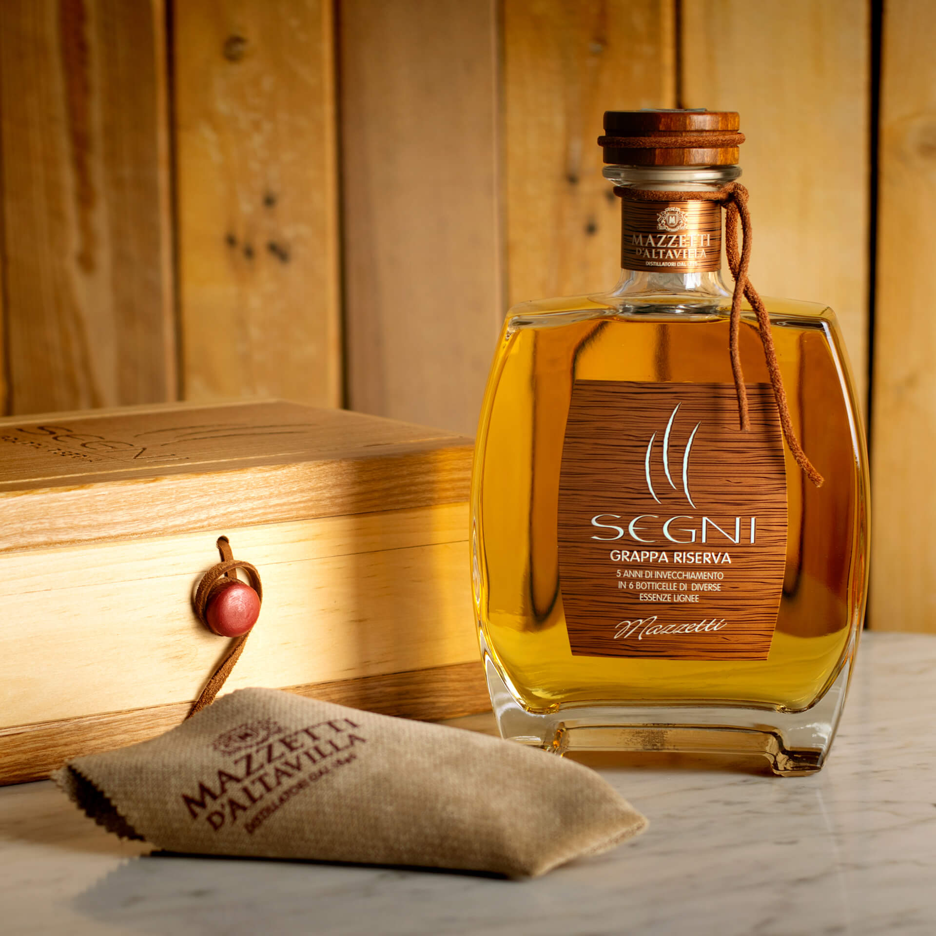 Grappa Mazzetti Segni Grappa di Tradizione