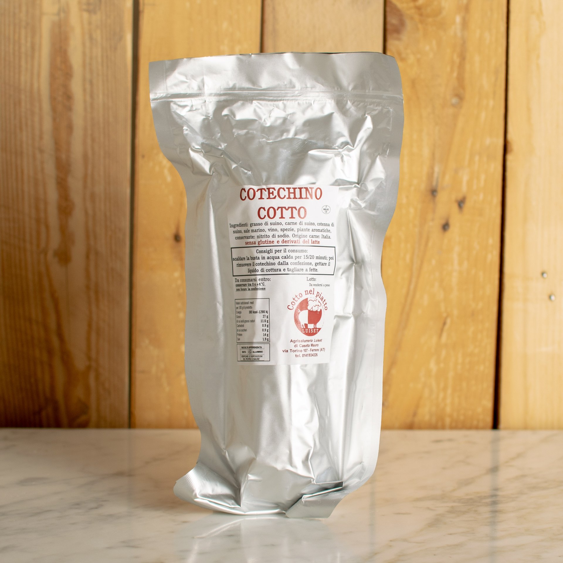 Gekochter Cotechino 500g