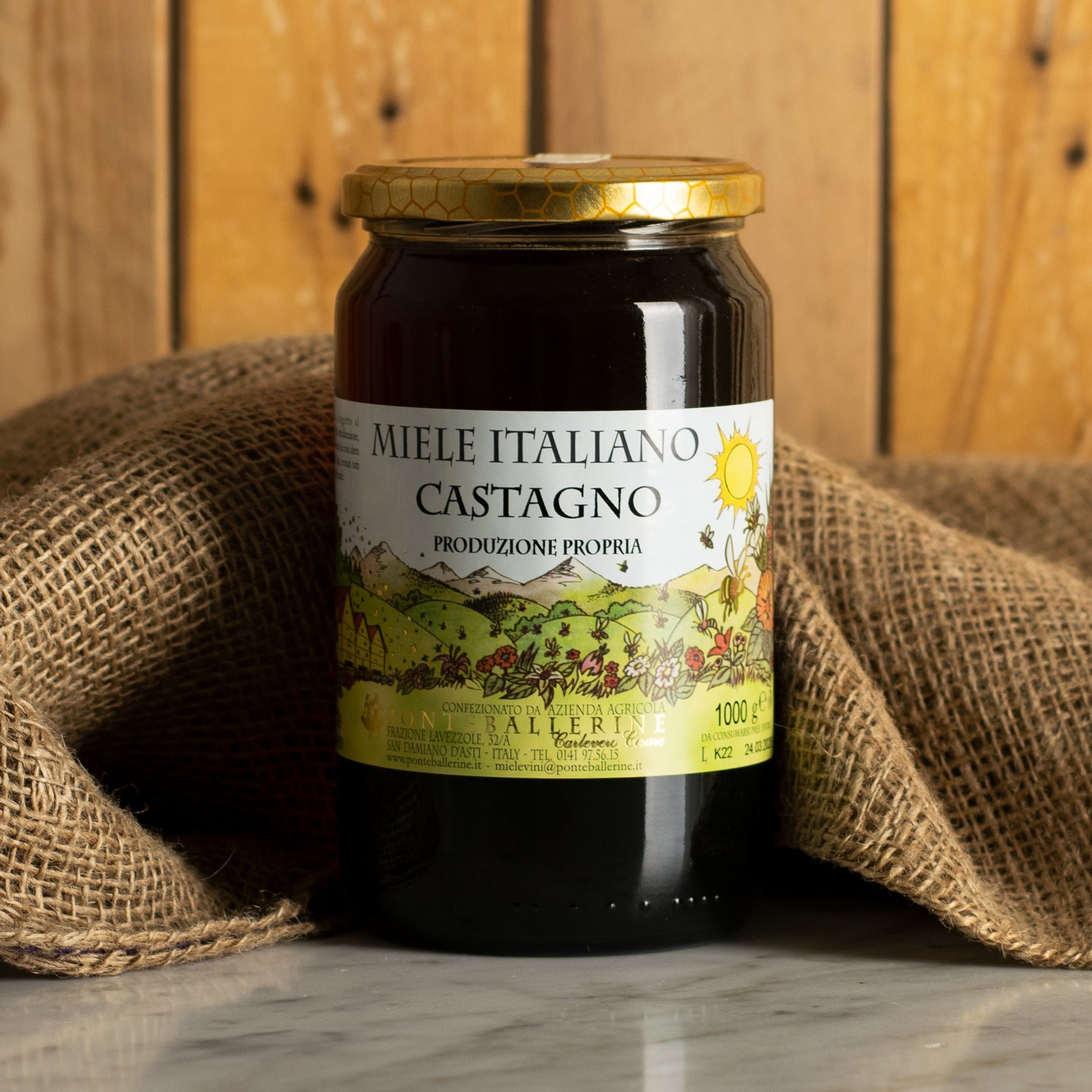 Kastanienhonig 1 kg – Ponteballerine Kastanienhonig 1 kg – Ponteballerine