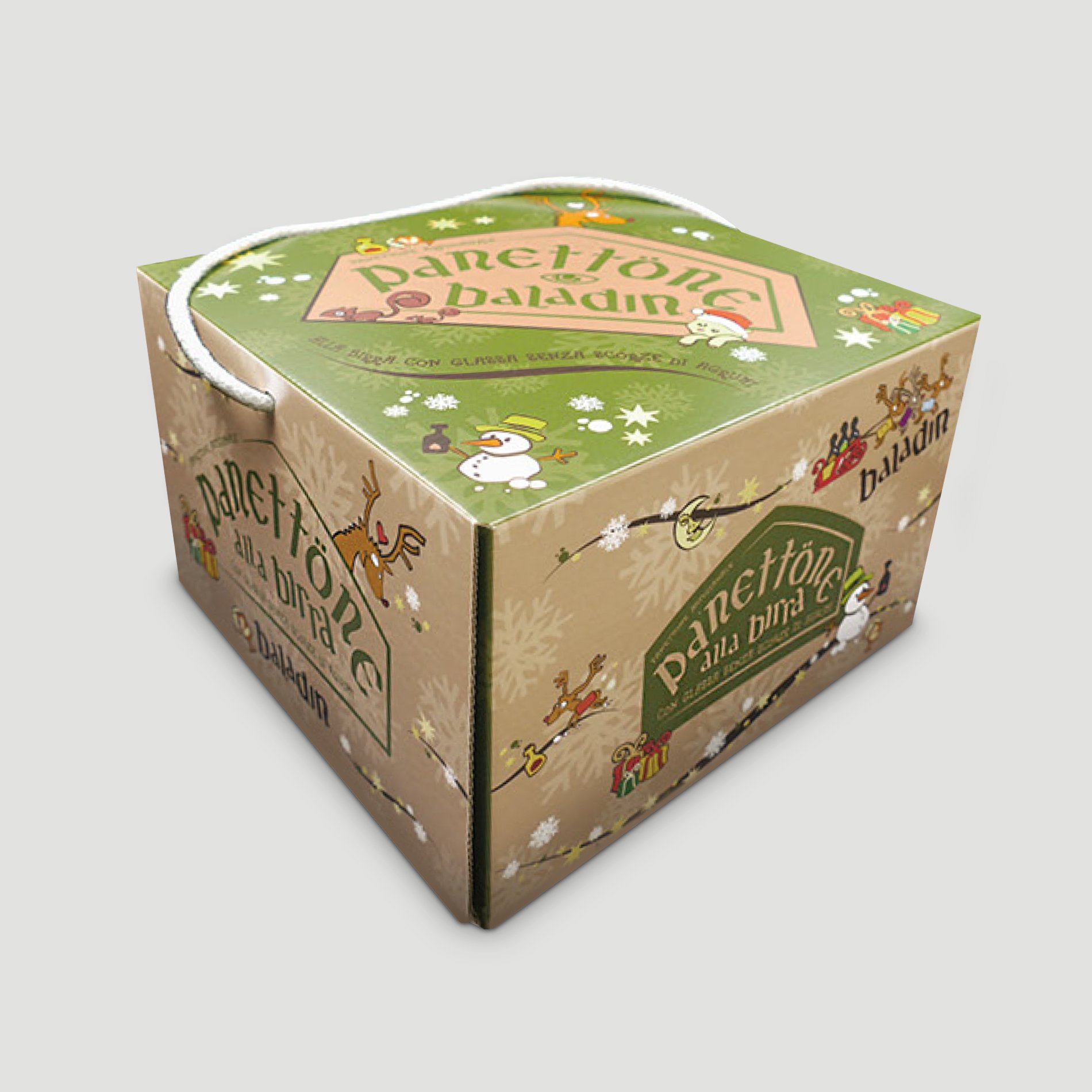 Panettone with Xyauyù beer Glazed without candied fruit 1kg