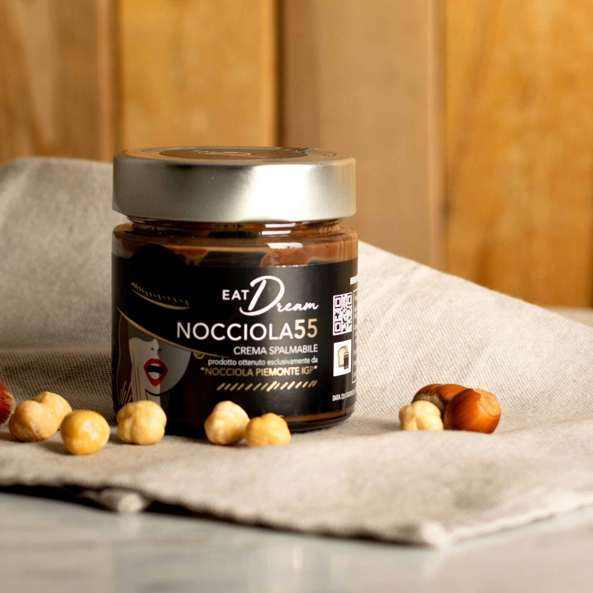 Crema di Nocciola Piemonte IGP Nocciola 55 Eatdream