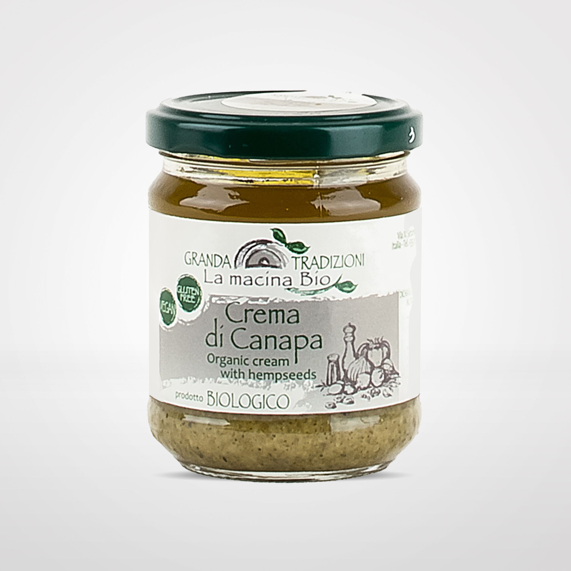 Organic Cream with Hempseeds