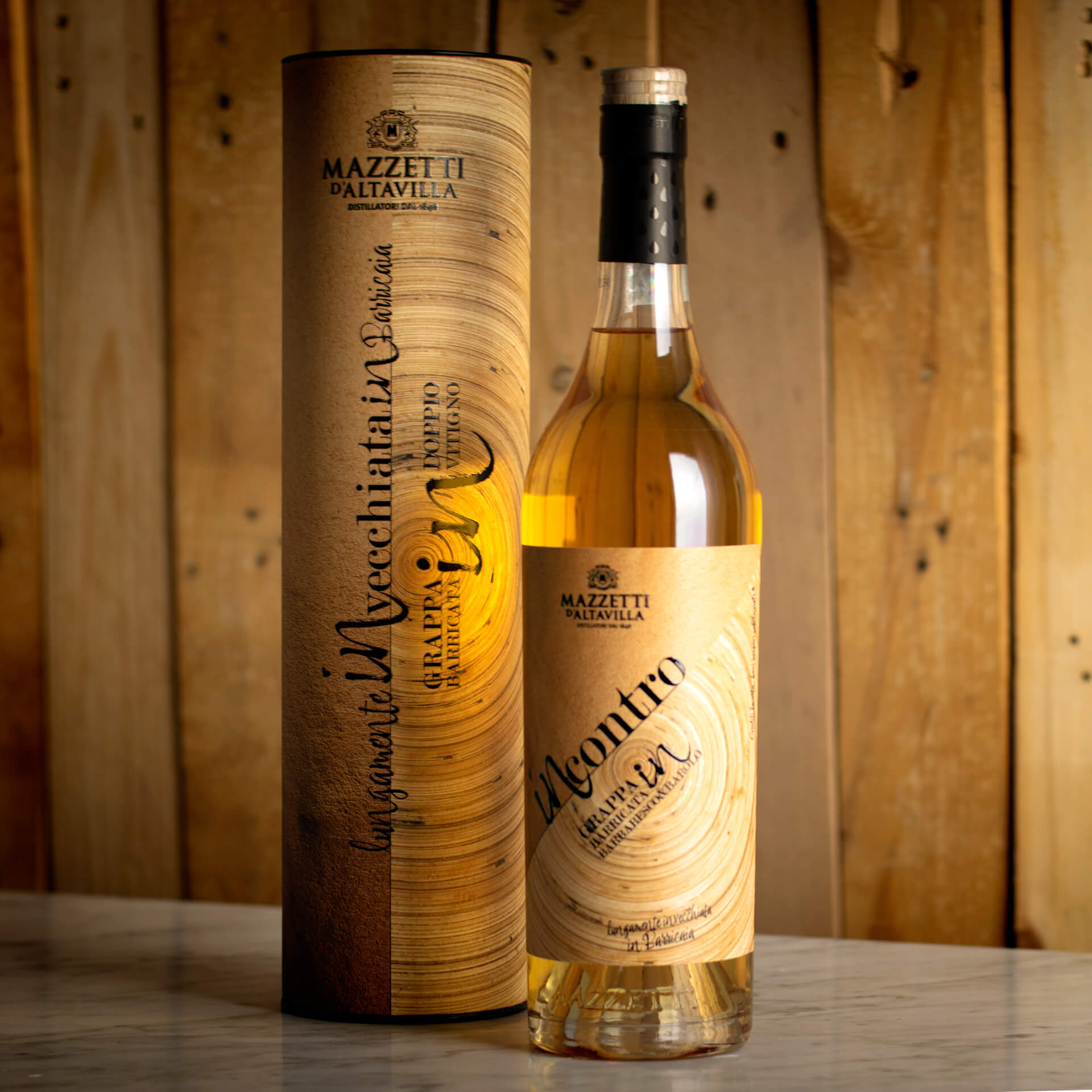 Grappa Mazzetti Incontro con Tubo
