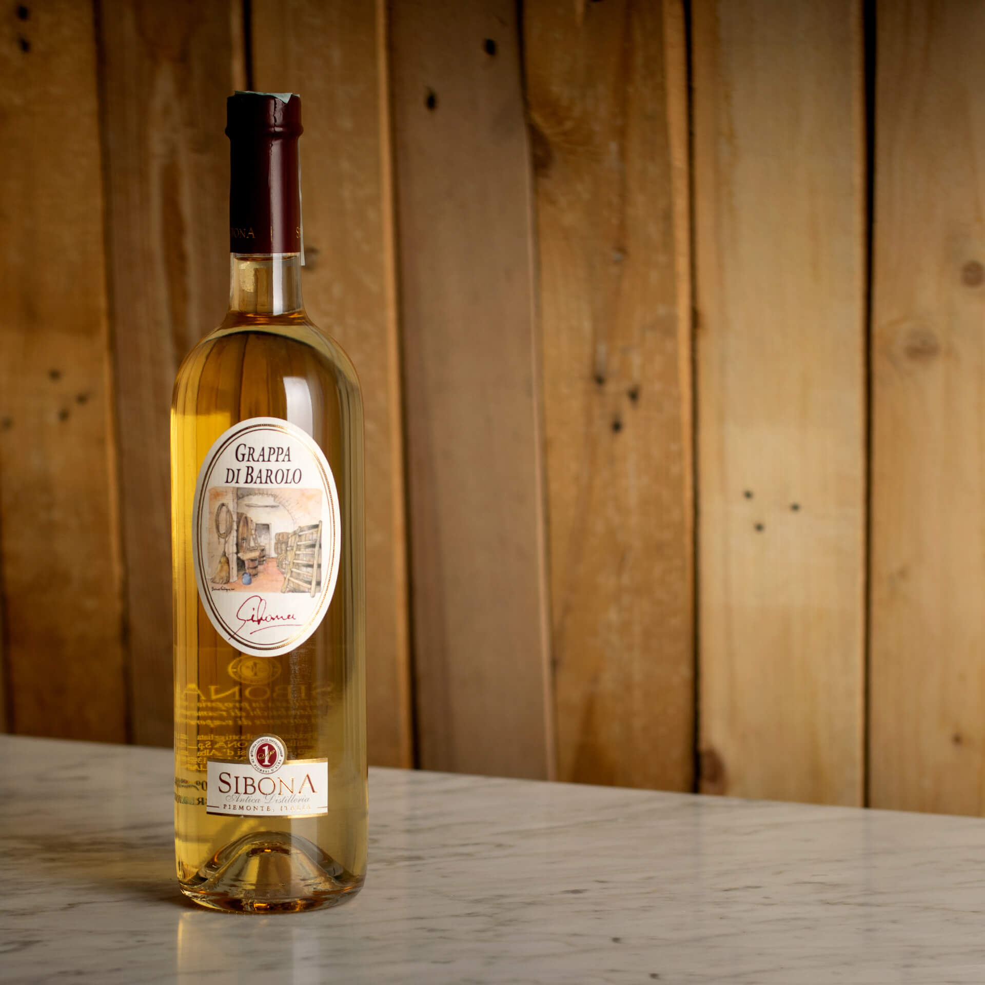 Grappa Barolo invecchiata Linea Distilla monovitigno