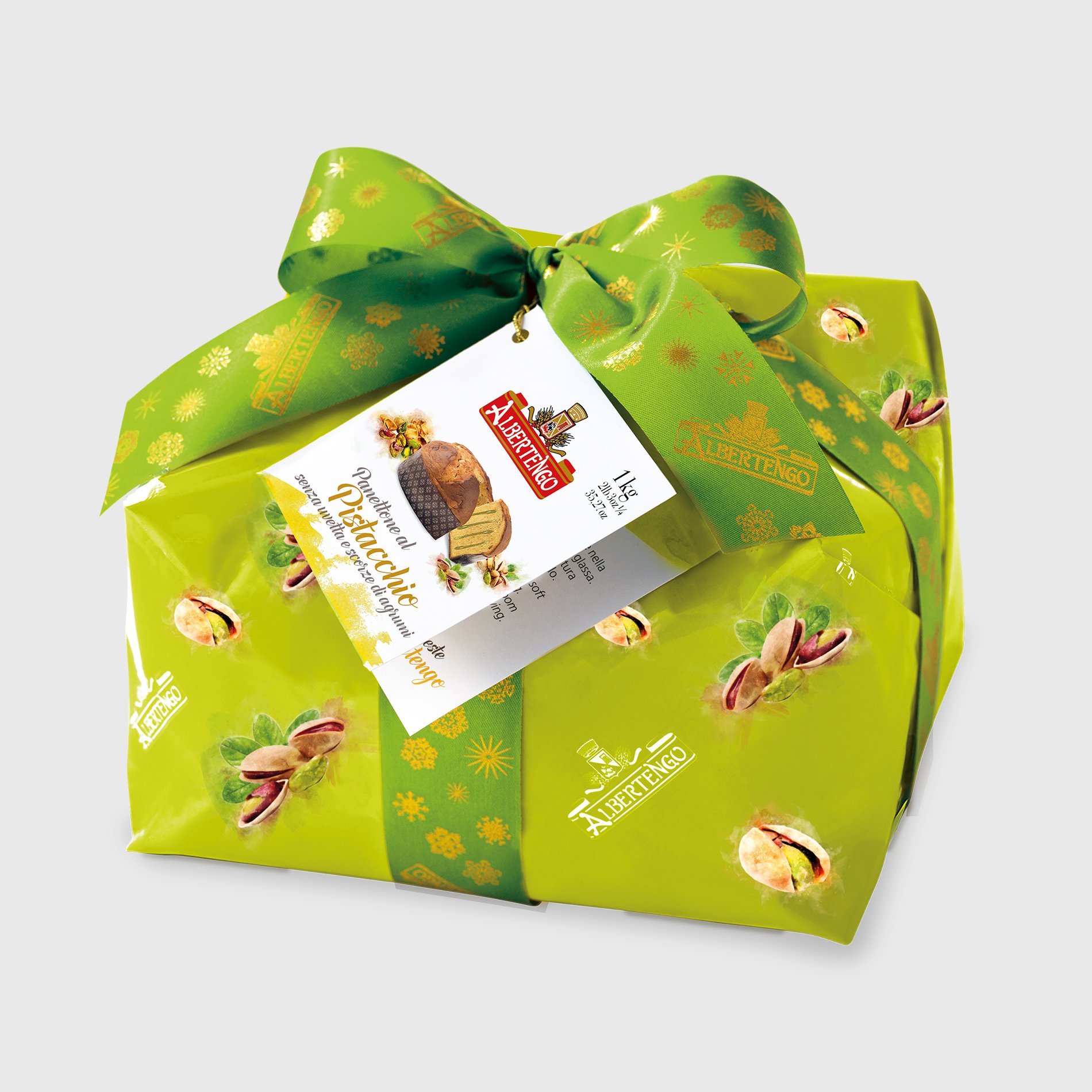 Panettone al Pistacchio incarto