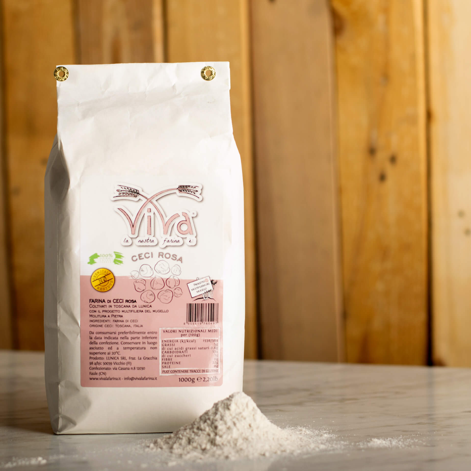 Pink Chickpea Flour 1kg