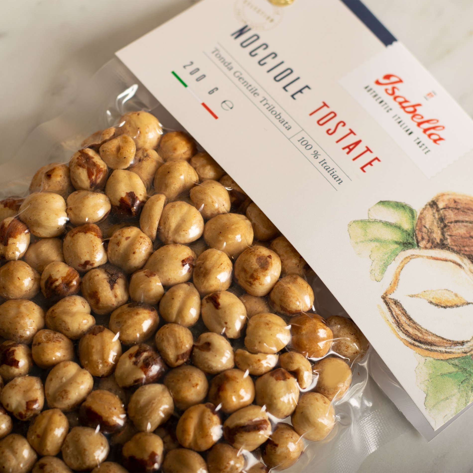 Toasted hazelnuts 200g