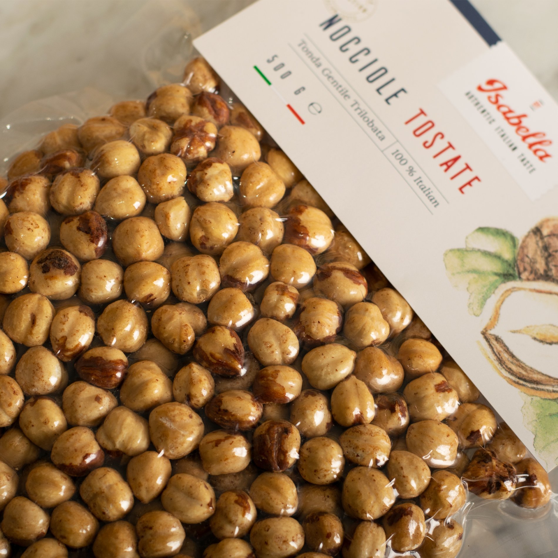 Toasted hazelnuts 500g