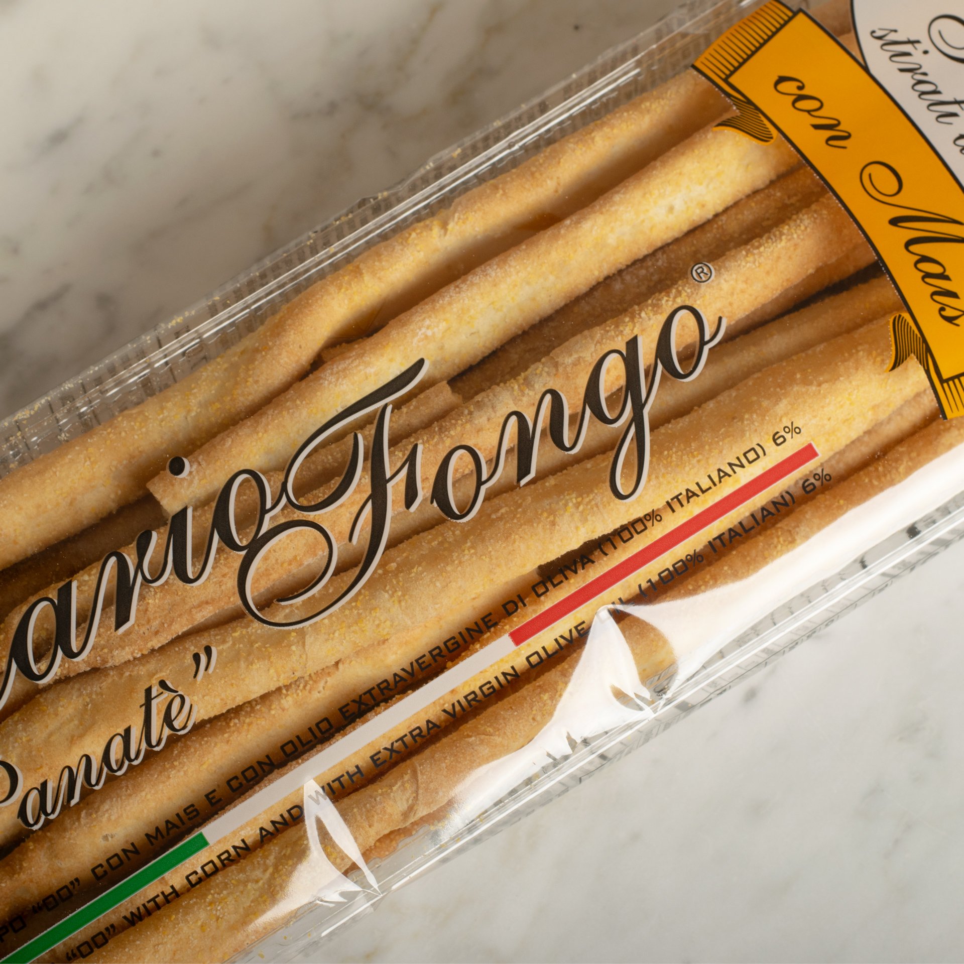 Breadsticks with maize