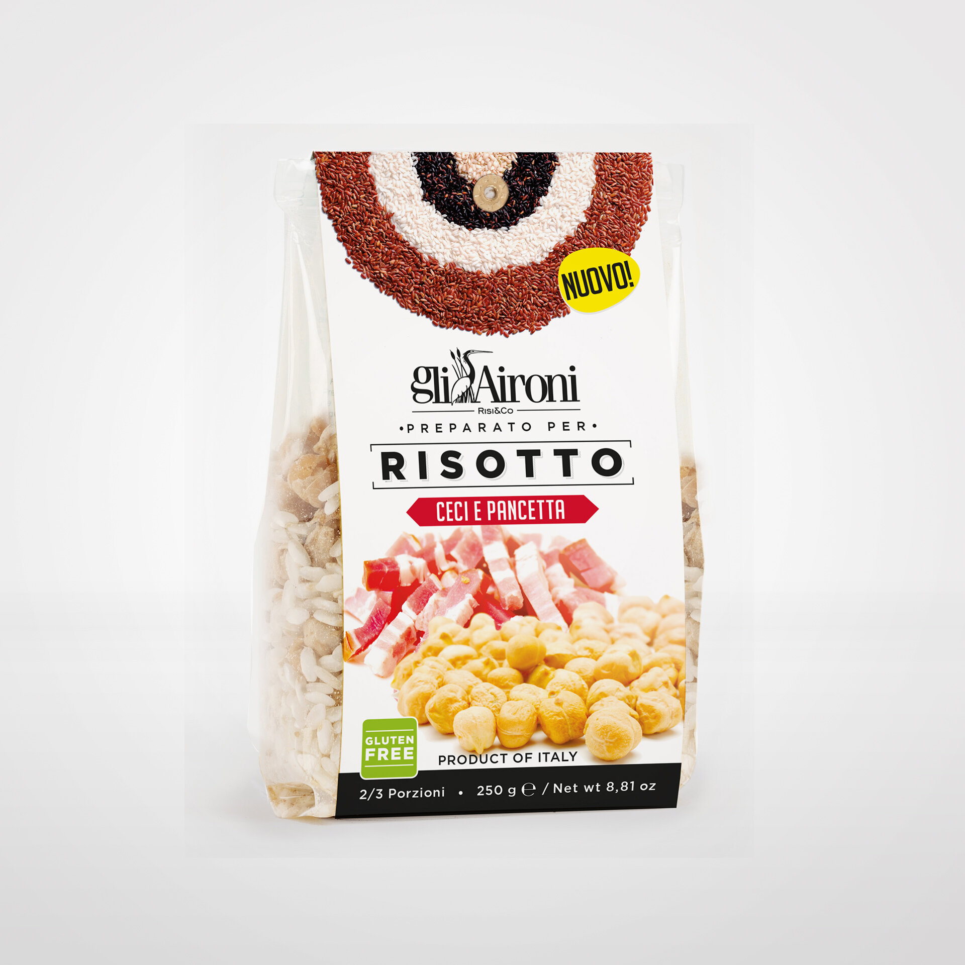 Risotto Ceci e Pancetta 250g