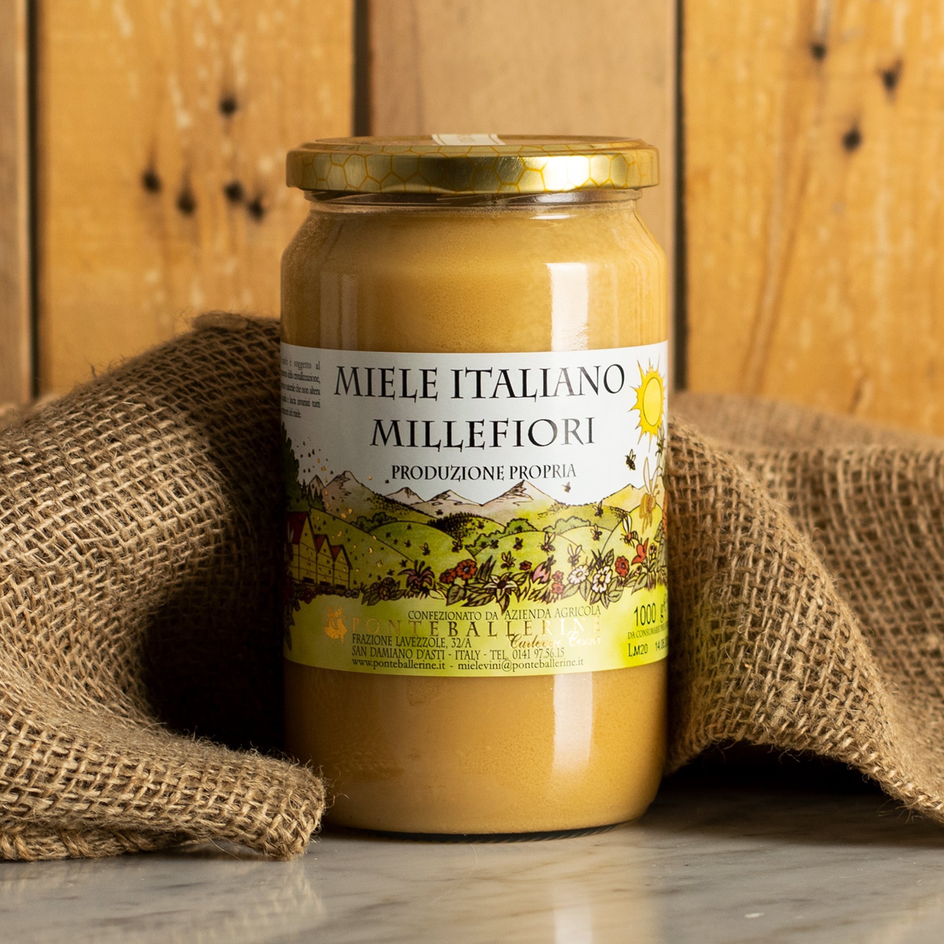 Millefiori-Honig 1 kg – Ponteballerine Millefiori-Honig 1 kg – Ponteballerine