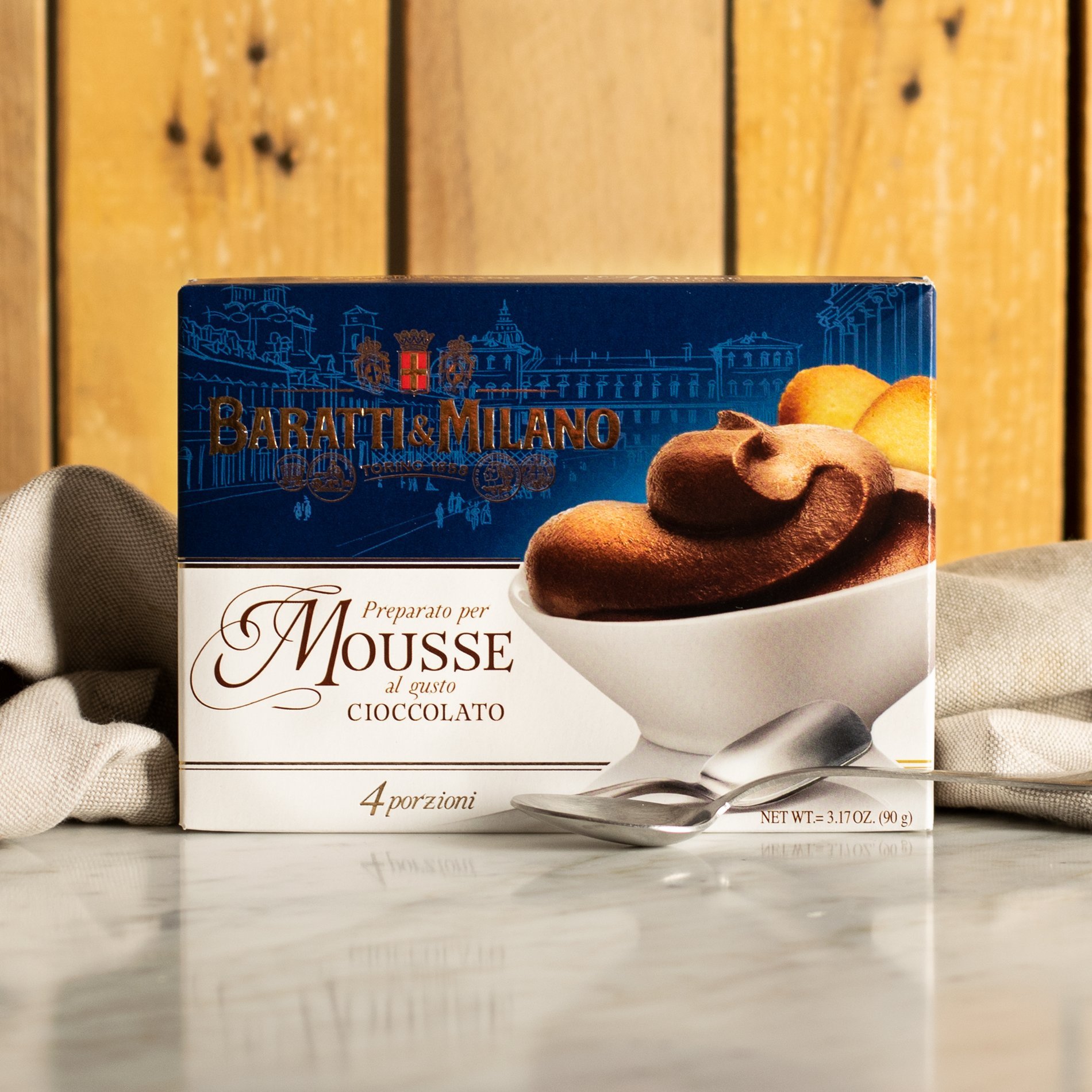 Mousse Cioccolato baratti & Milano 90g Mousse Cioccolato baratti & Milano 90g