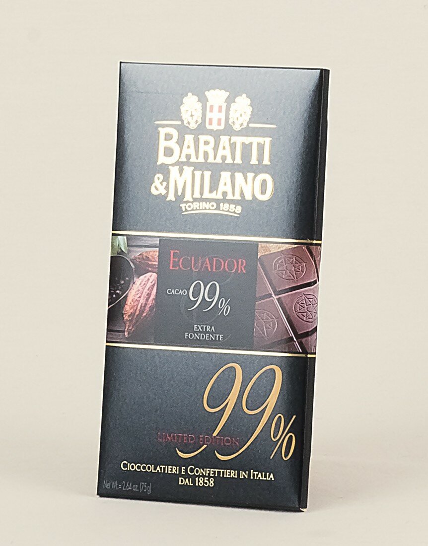 Limited Edition 99% Ecuadorian Cocoa Chocolate Bar