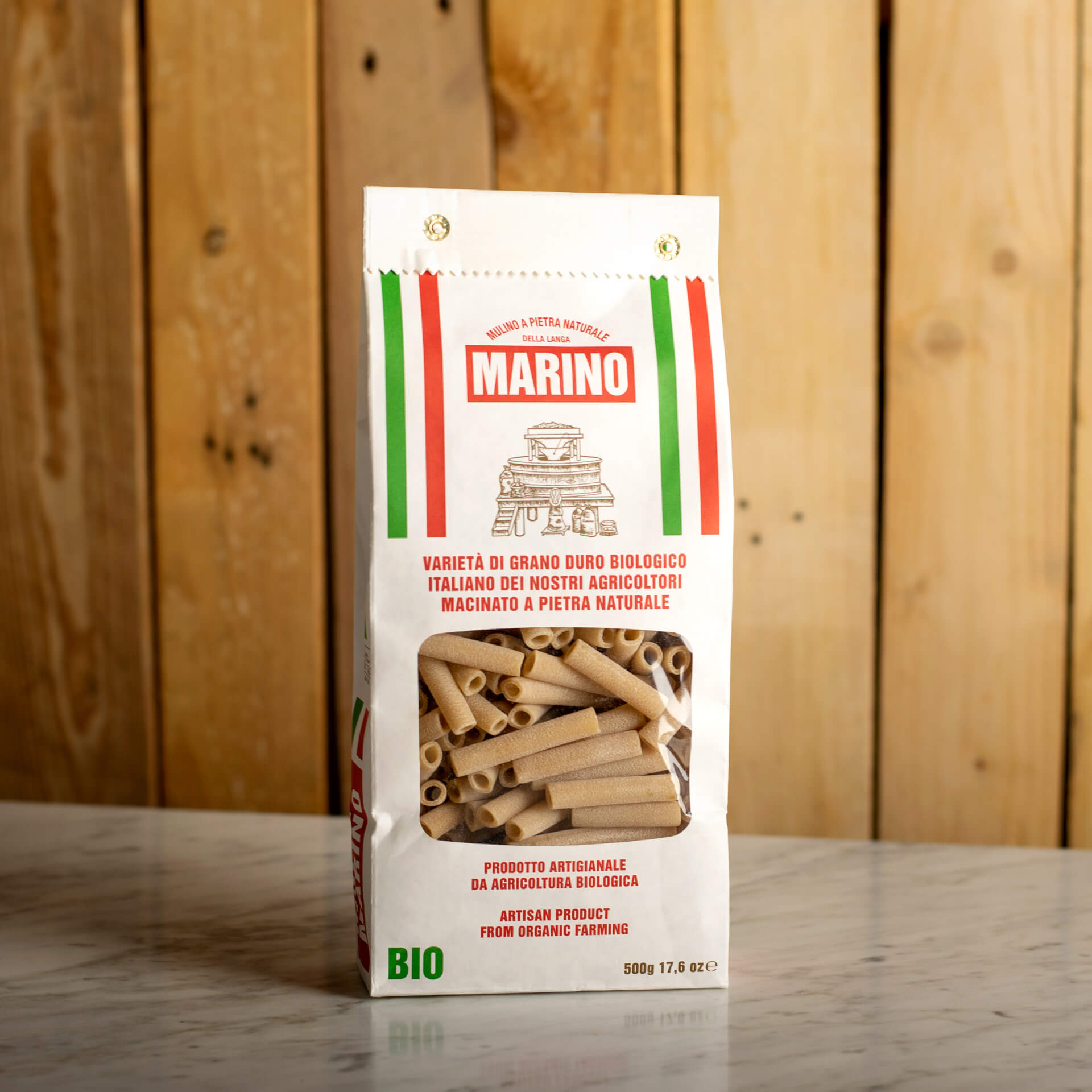 Mulino Marino Organic Smooth Short Zito (hollow pasta)