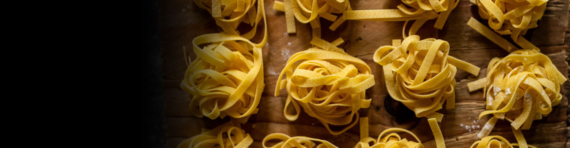 la nostra selezione di pasta all'uovo