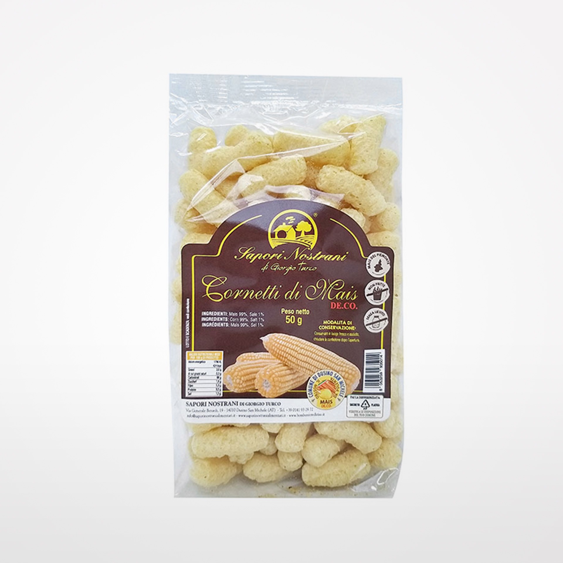 Cornetti di mais 50 g 