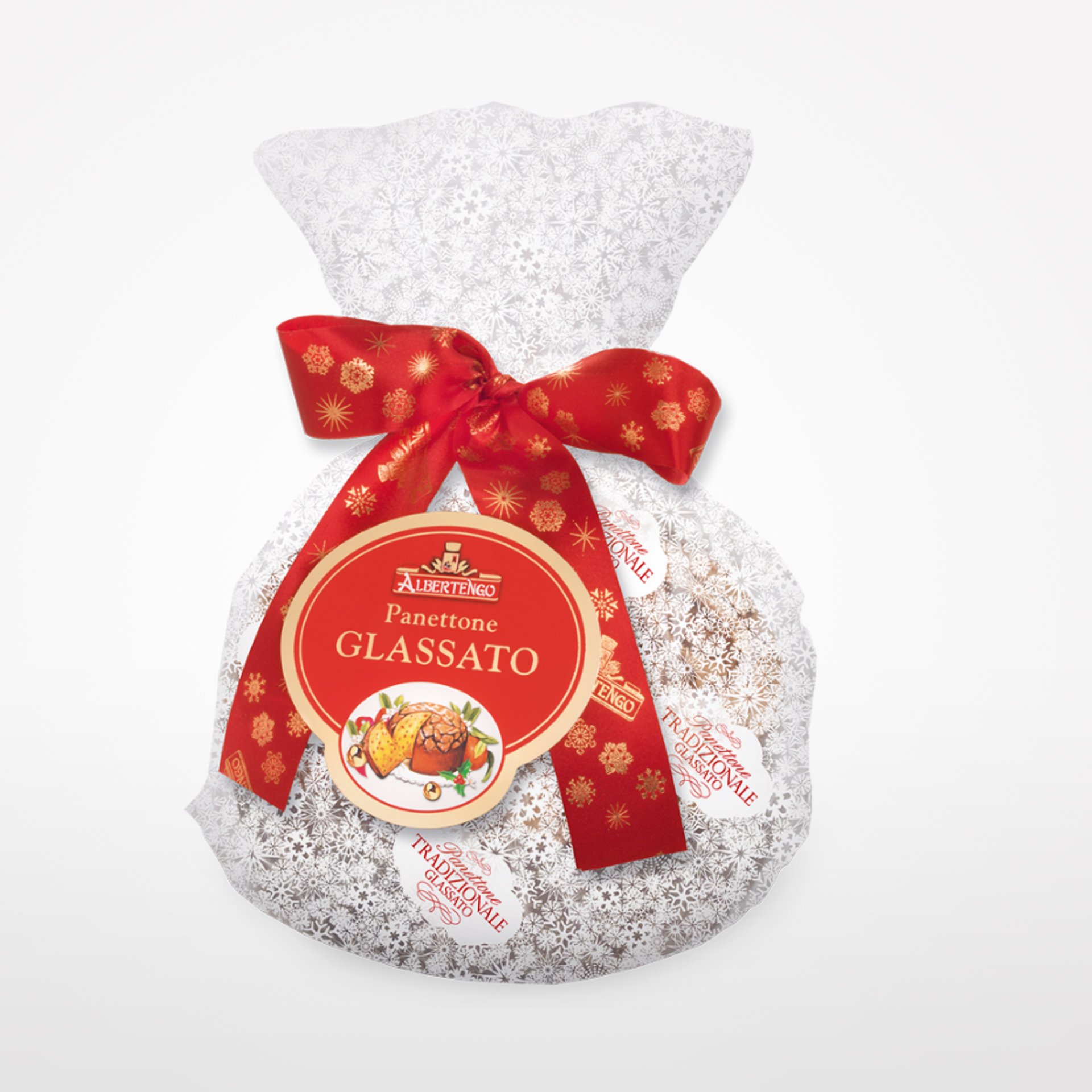 Panettone glassato basso 750g