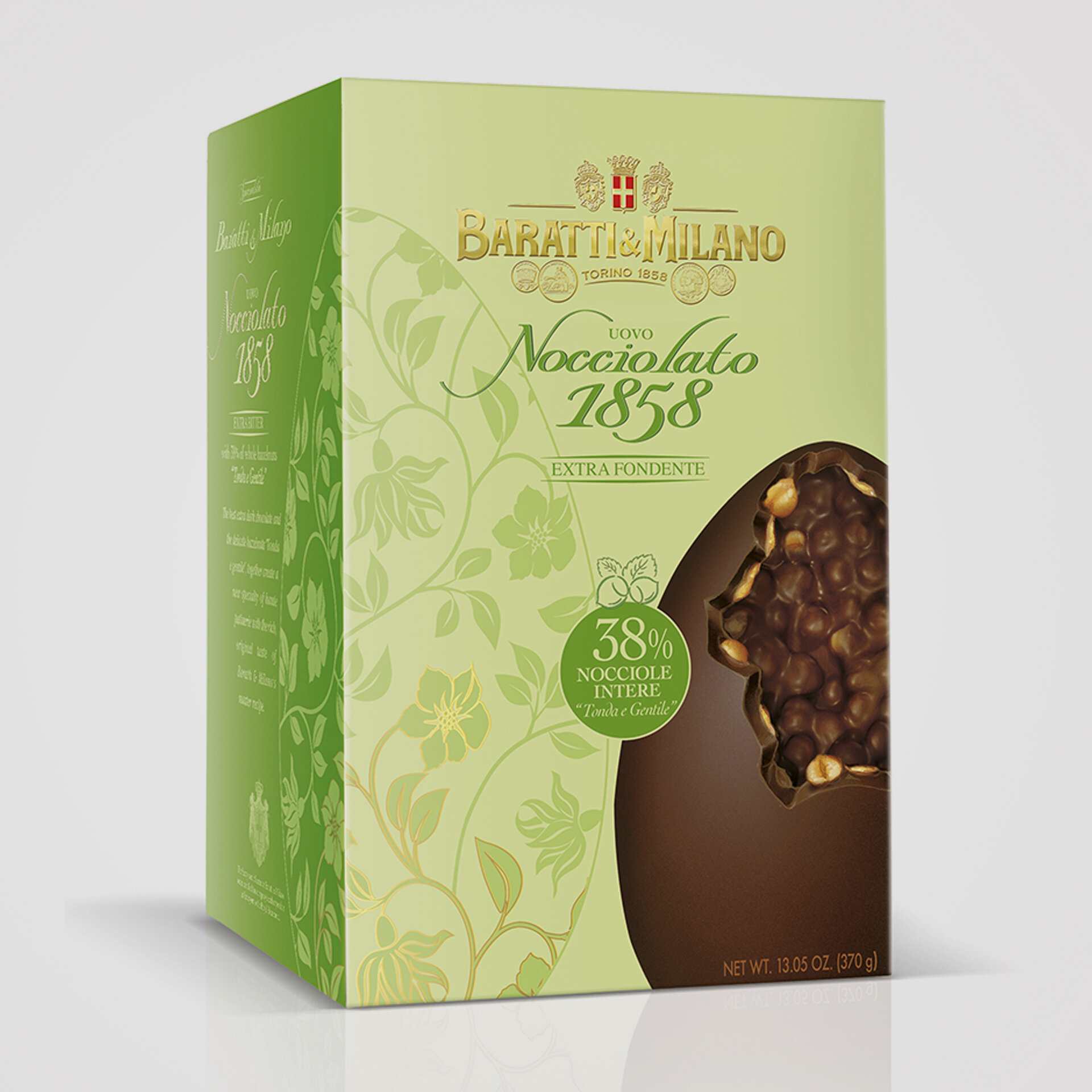 Uovo Nocciolato 1858 Extra Fondente 370g