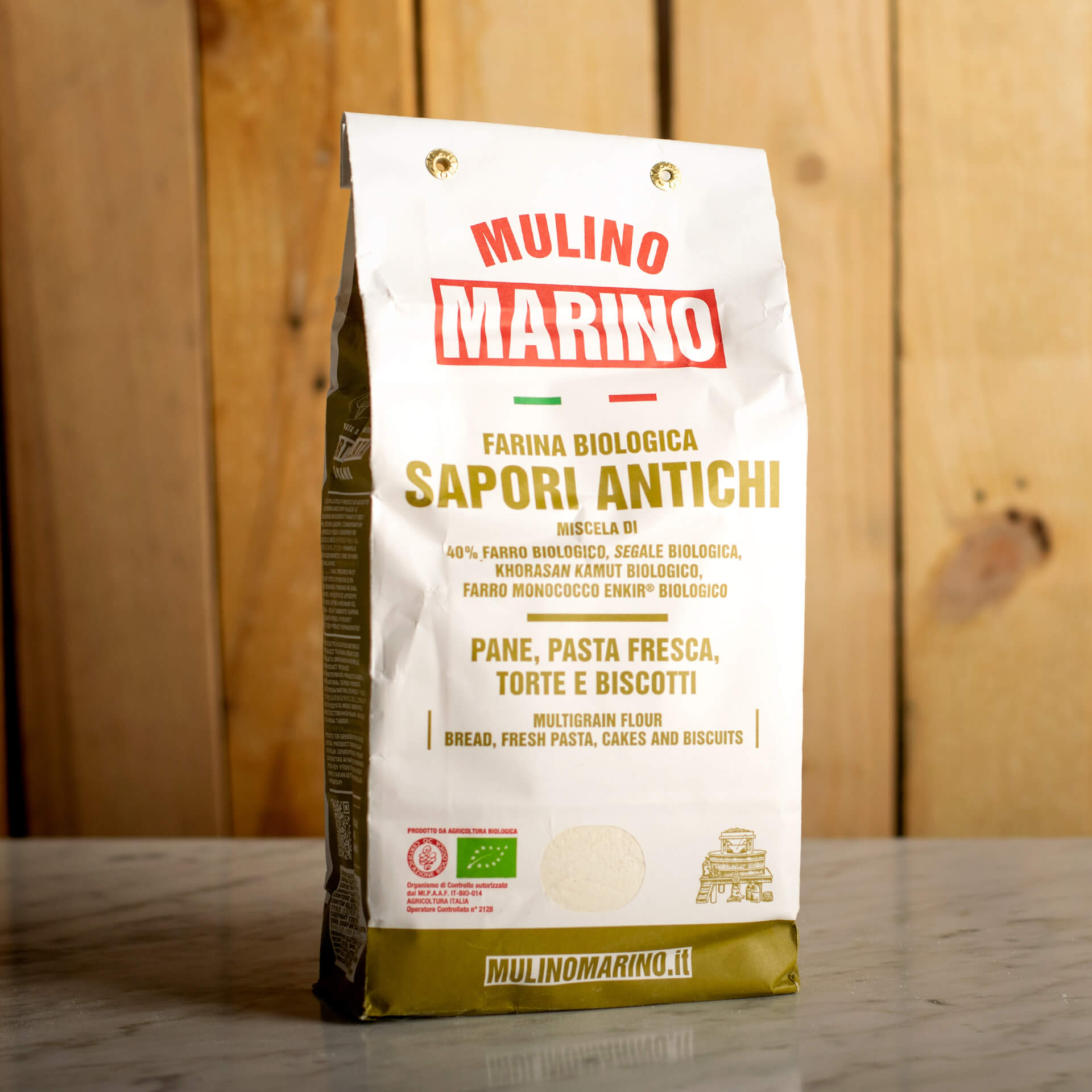 Sapori antichi Bio-Mehl – 1kg (Dinkel, Einkorn, Roggen, Kamut) Sapori antichi Bio-Mehl – 1kg (Dinkel, Einkorn, Roggen, Kamut)