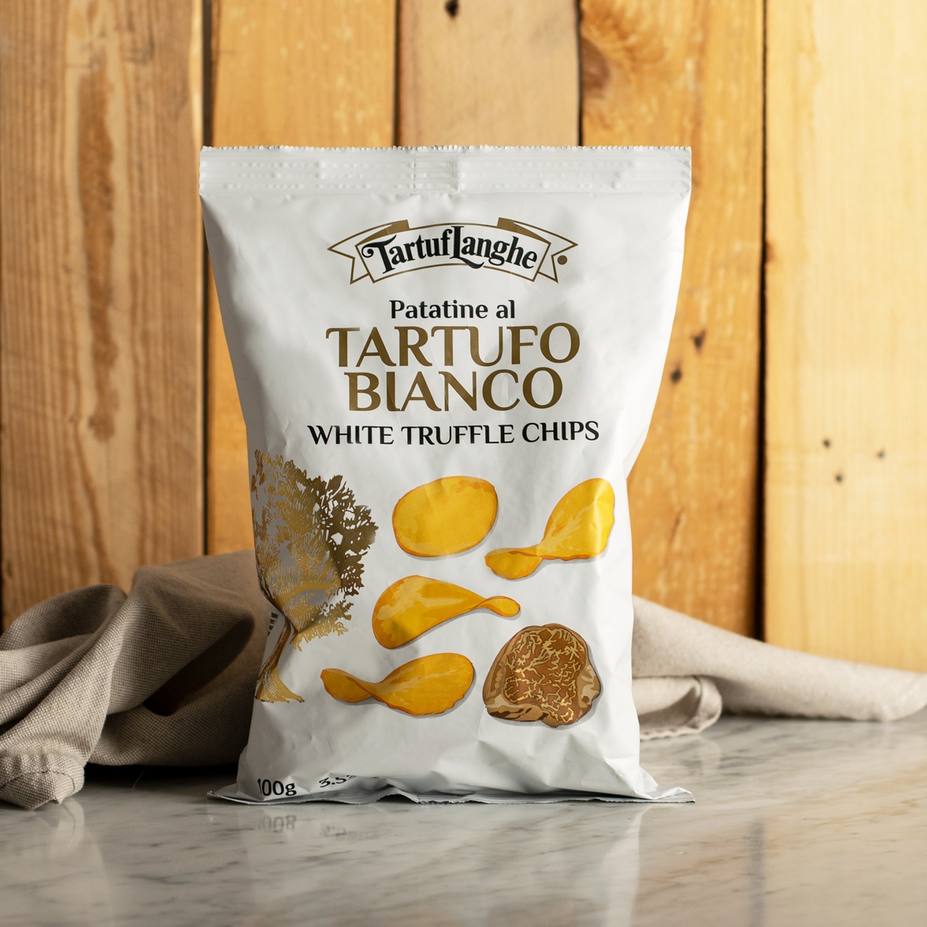 Patatine al Tartufo Bianco 100g Patatine al Tartufo Bianco 100g