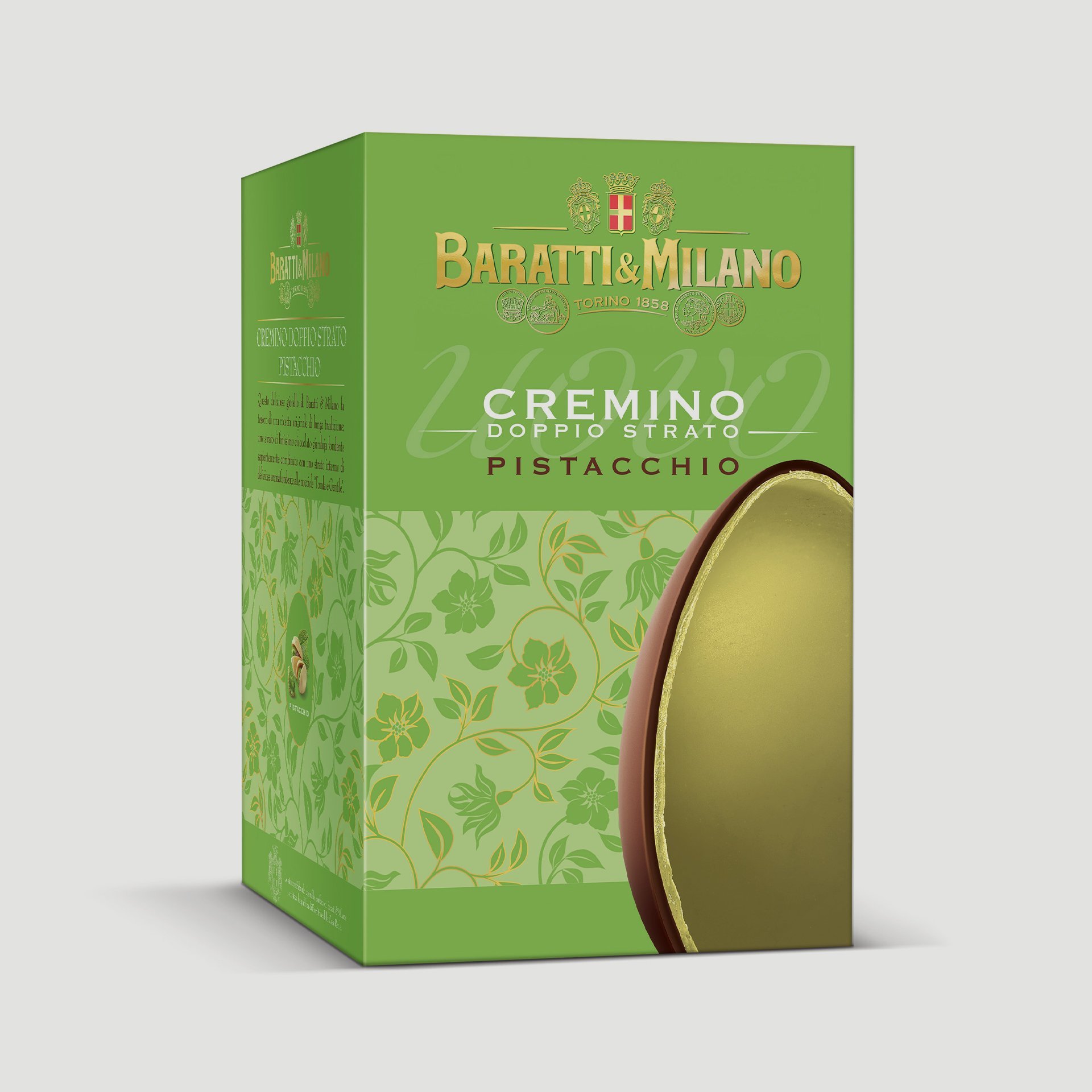Uovo Cremino Pistacchio Doppio Strato 250g