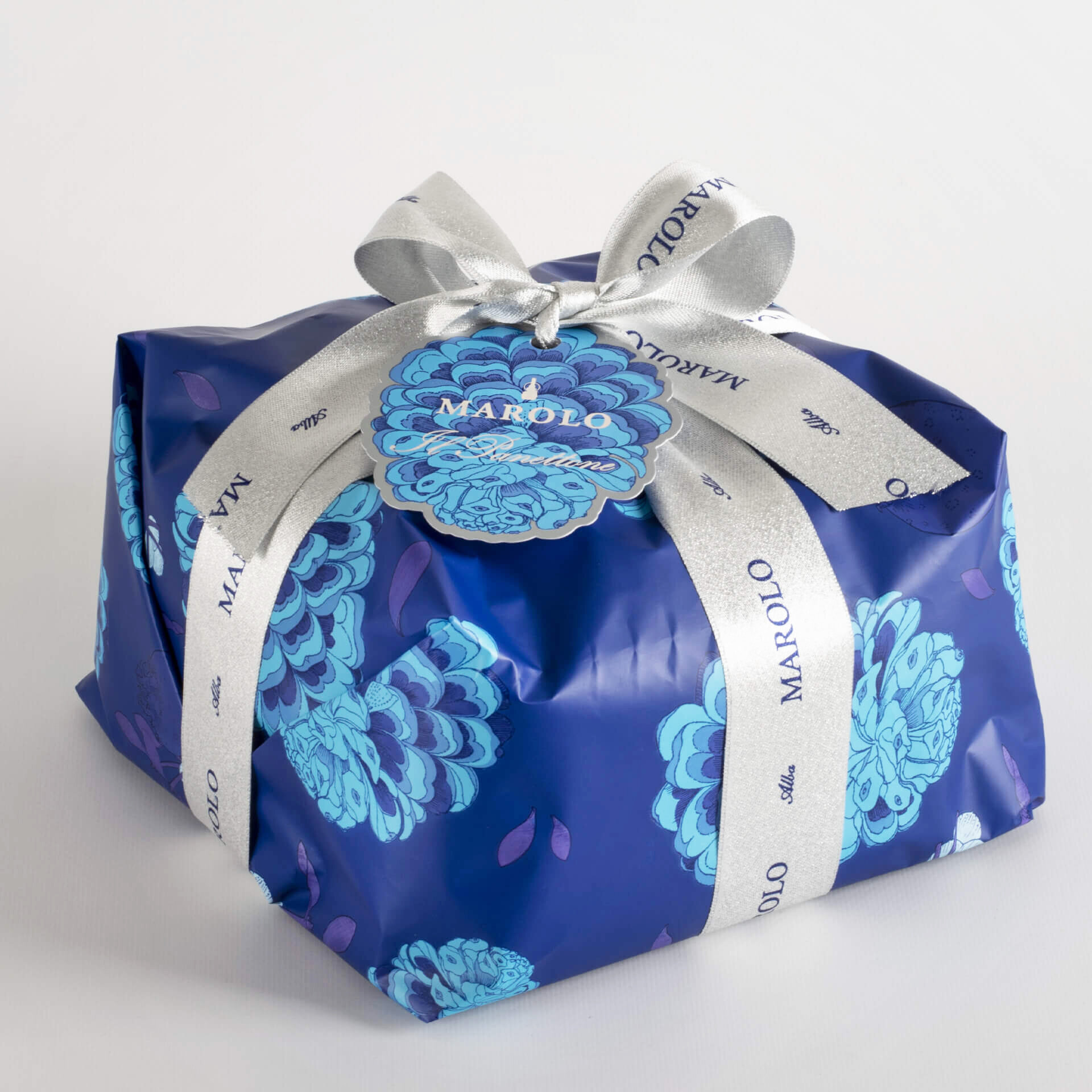 Panettone alla Grappa di Moscato incarto Lusso 1kg