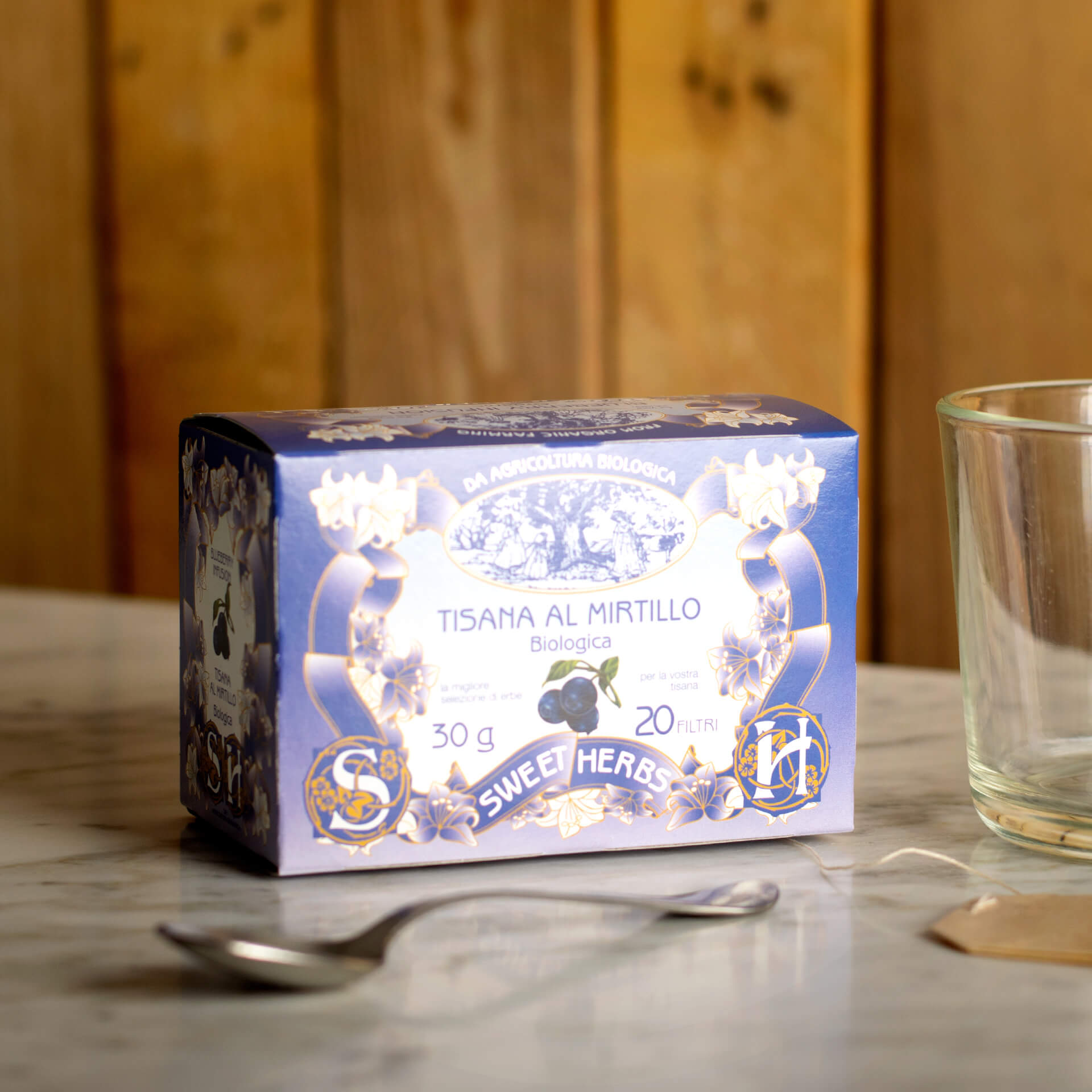Organic Blueberry Herbal Tea